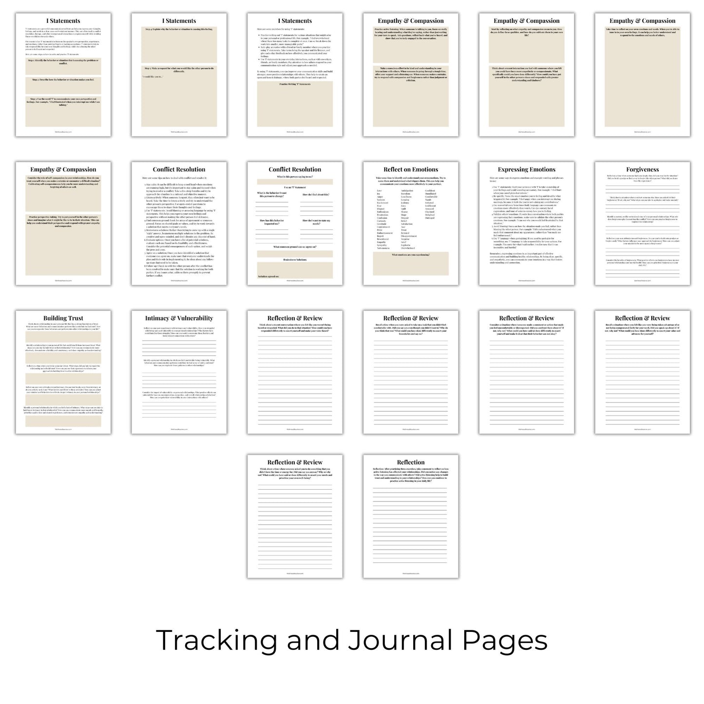 Relationships Journal