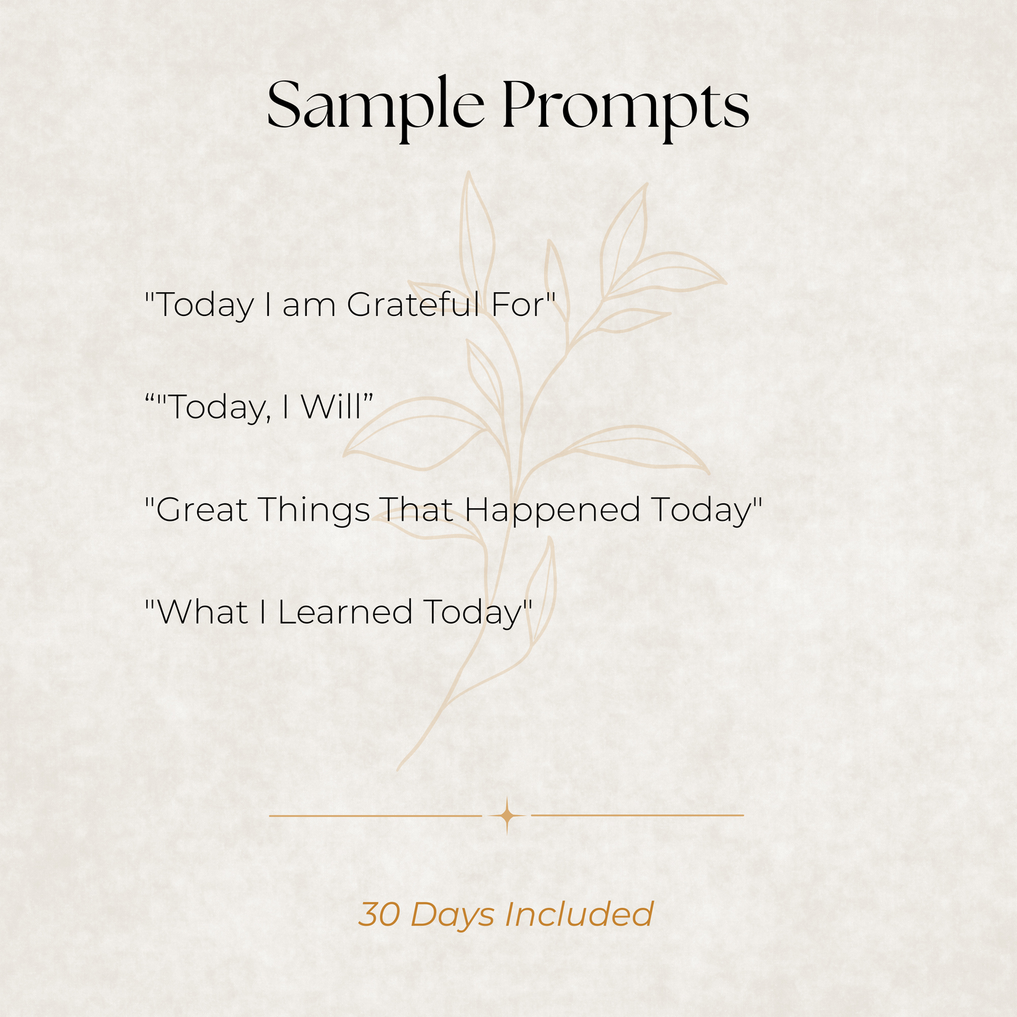 5 Minute Gratitude - 30 Day Journal