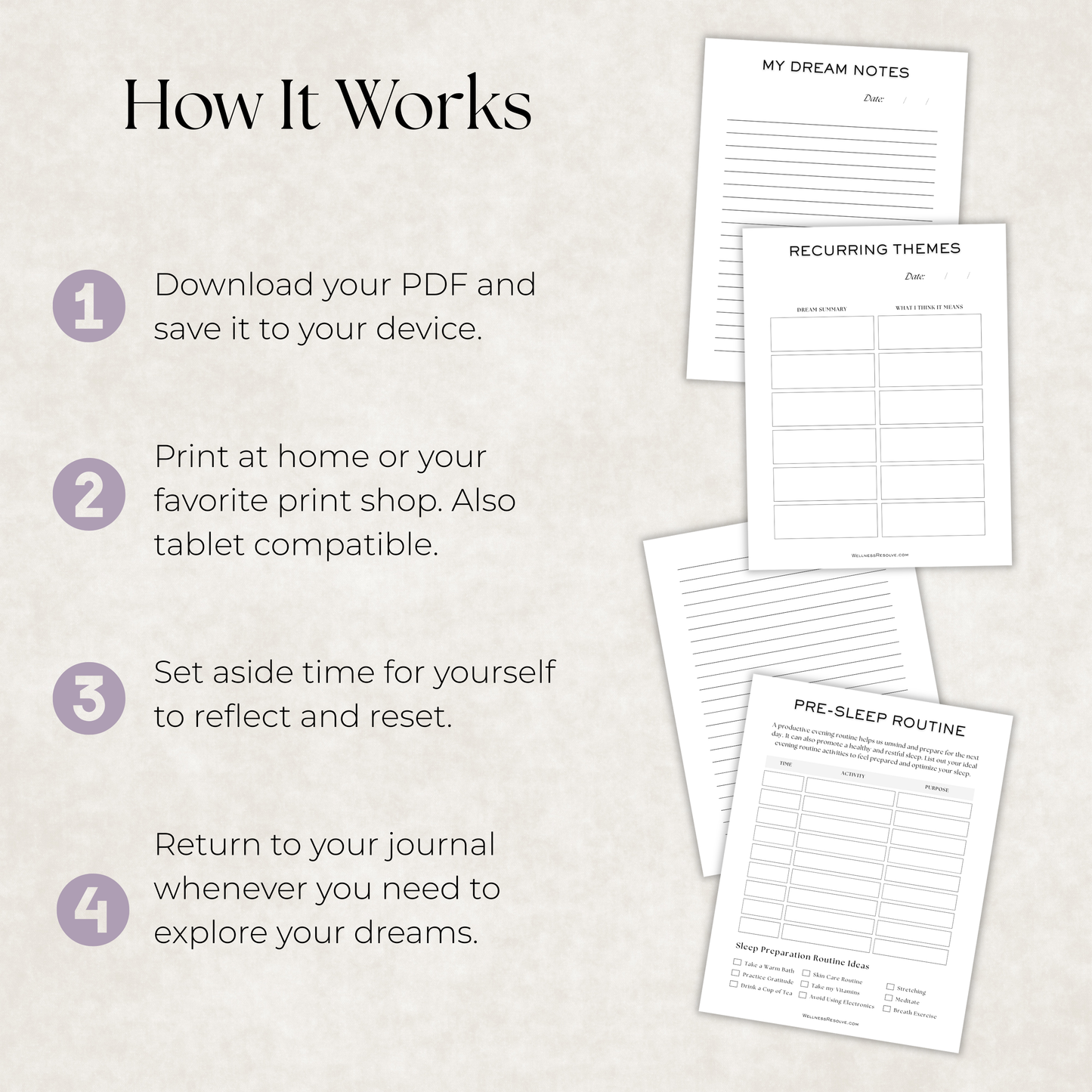A Dreamer's Journal