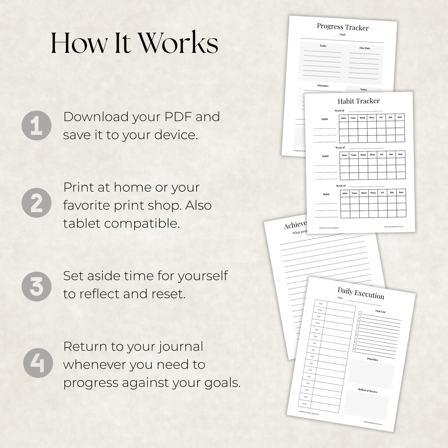 Achievement Journal