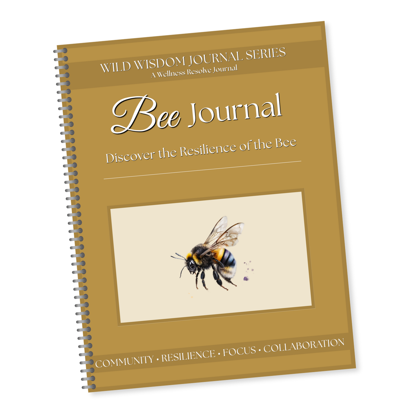 Bee Journal: A Guided Journey Toward Purpose, Balance & Resilience