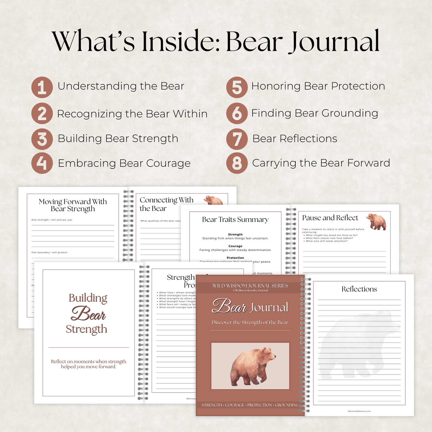 Brave Heart Journal Collection: 7 Guided Journals for Courage, Confidence & Resilience