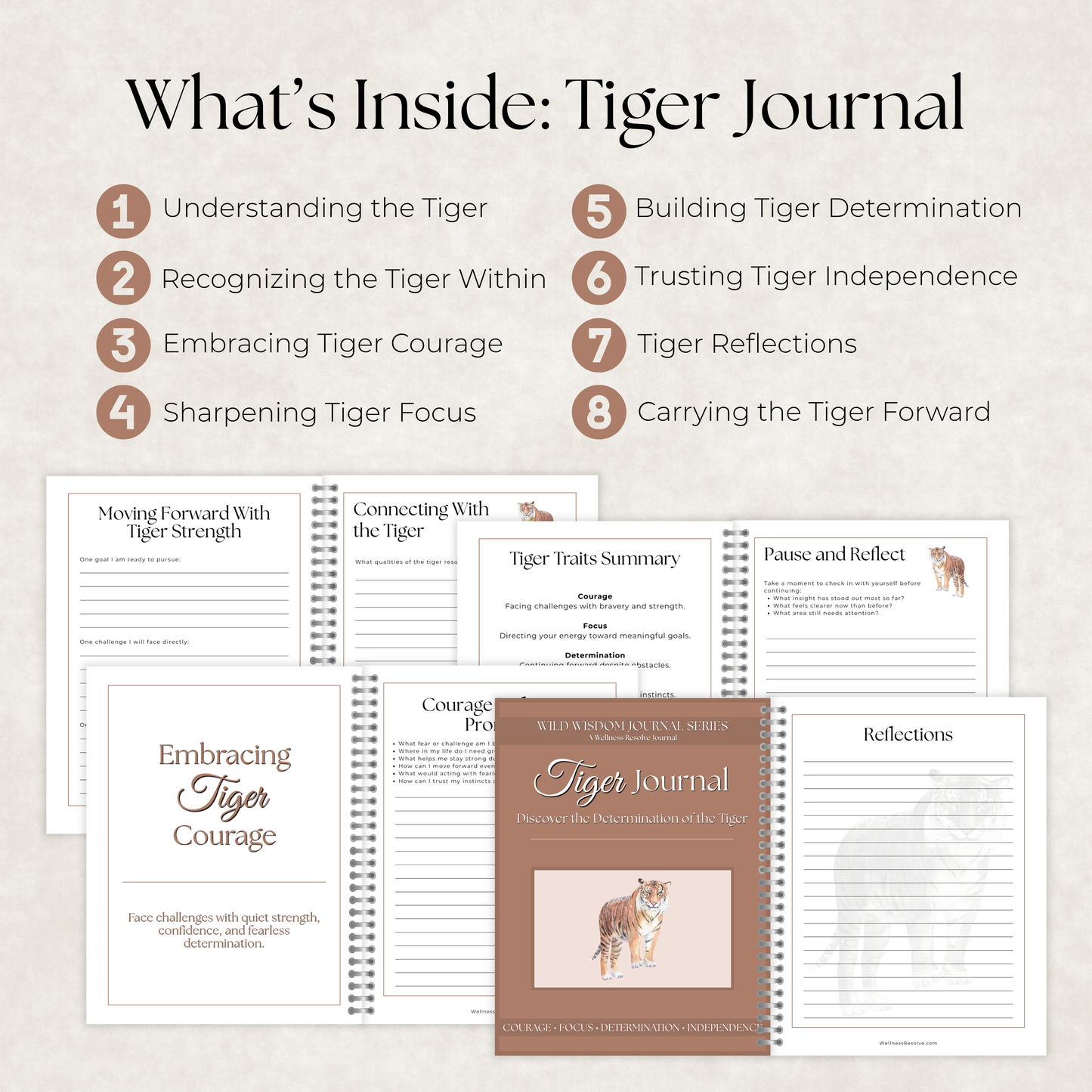 Brave Heart Journal Collection: 7 Guided Journals for Courage, Confidence & Resilience