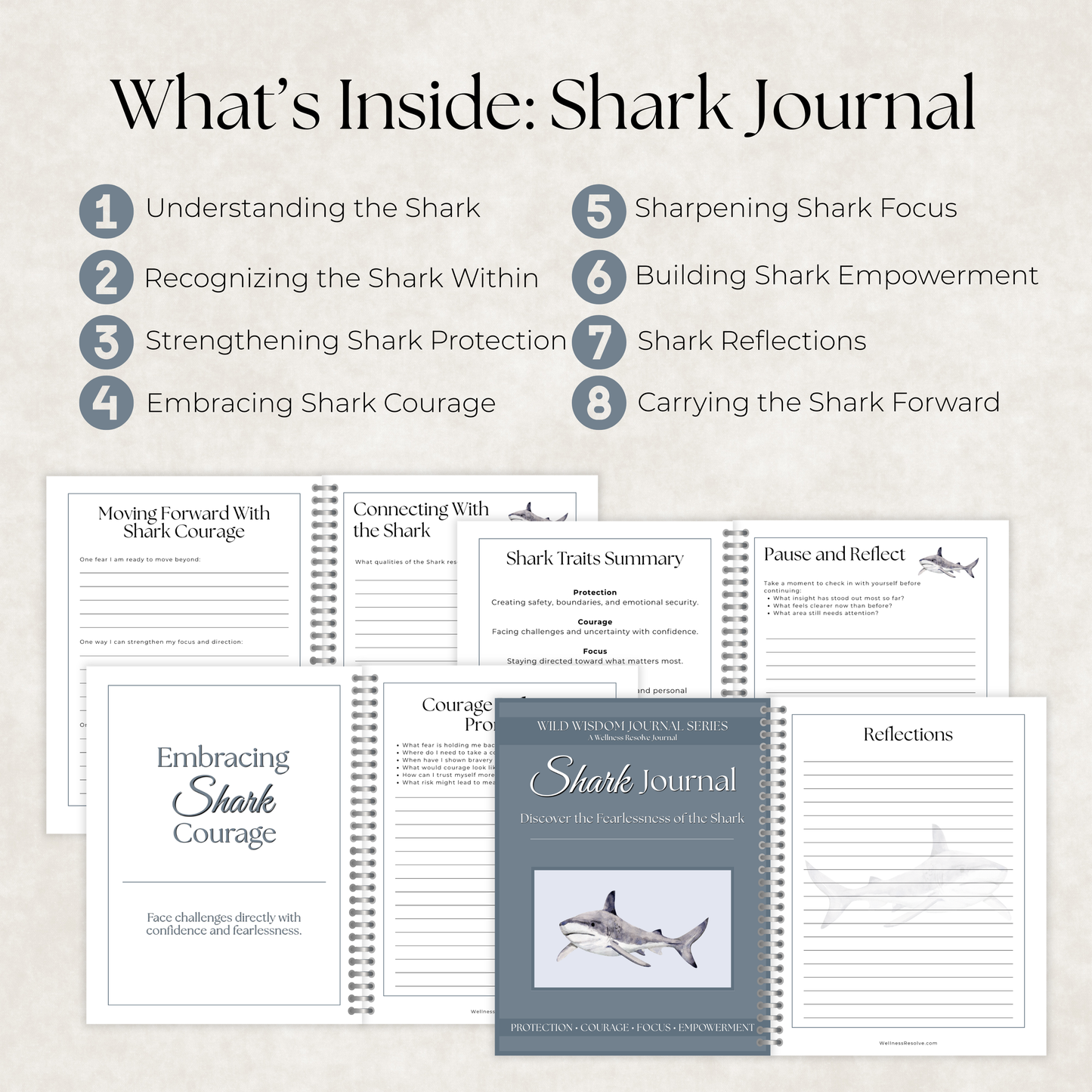 Brave Heart Journal Collection: 7 Guided Journals for Courage, Confidence & Resilience
