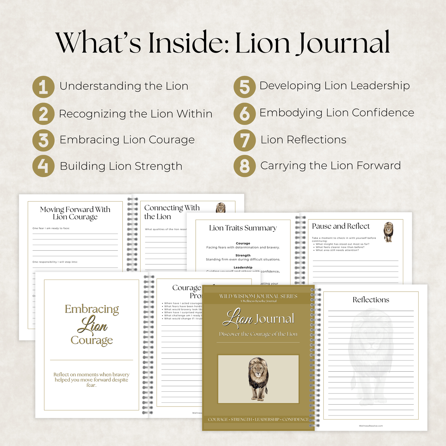 Brave Heart Journal Collection: 7 Guided Journals for Courage, Confidence & Resilience