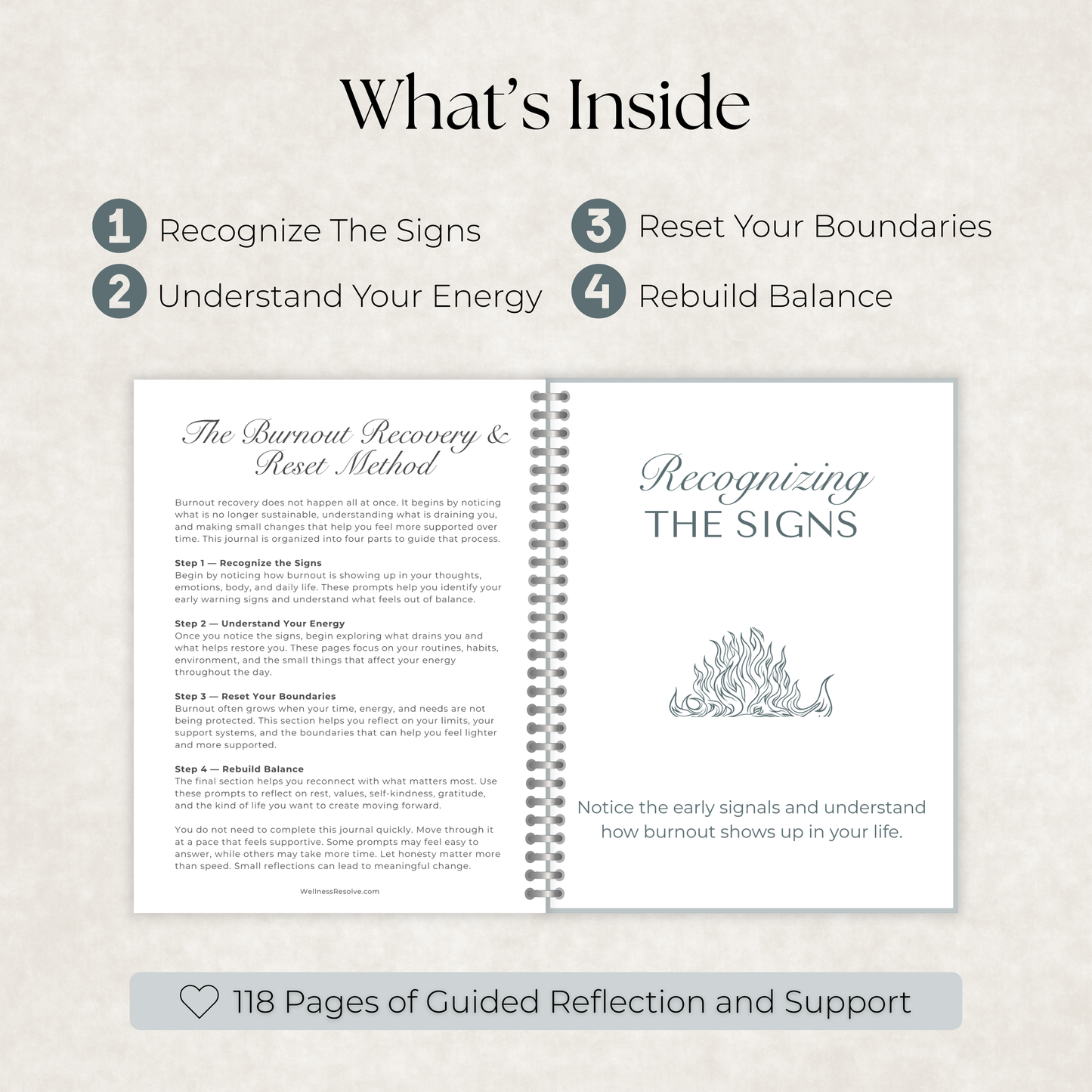 Burnout Recovery & Reset Journal