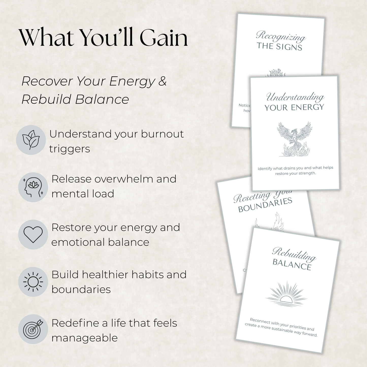 Burnout Recovery & Reset Journal