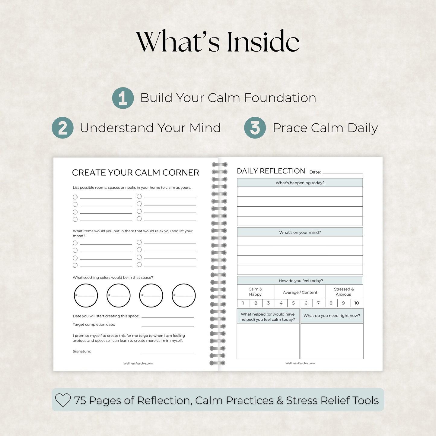 Calm Your Mind Journal