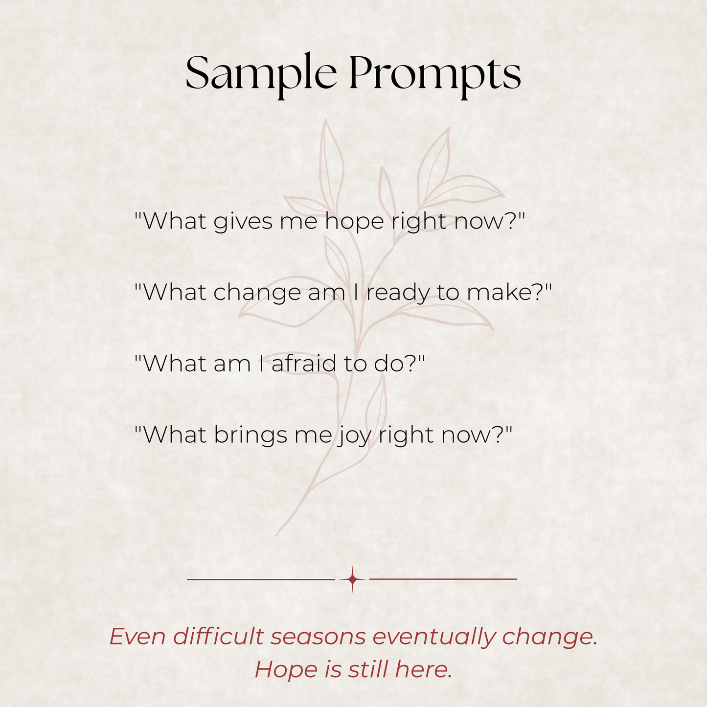 Cardinal Journal: A Guided Journey Toward Hope, Courage & Renewal