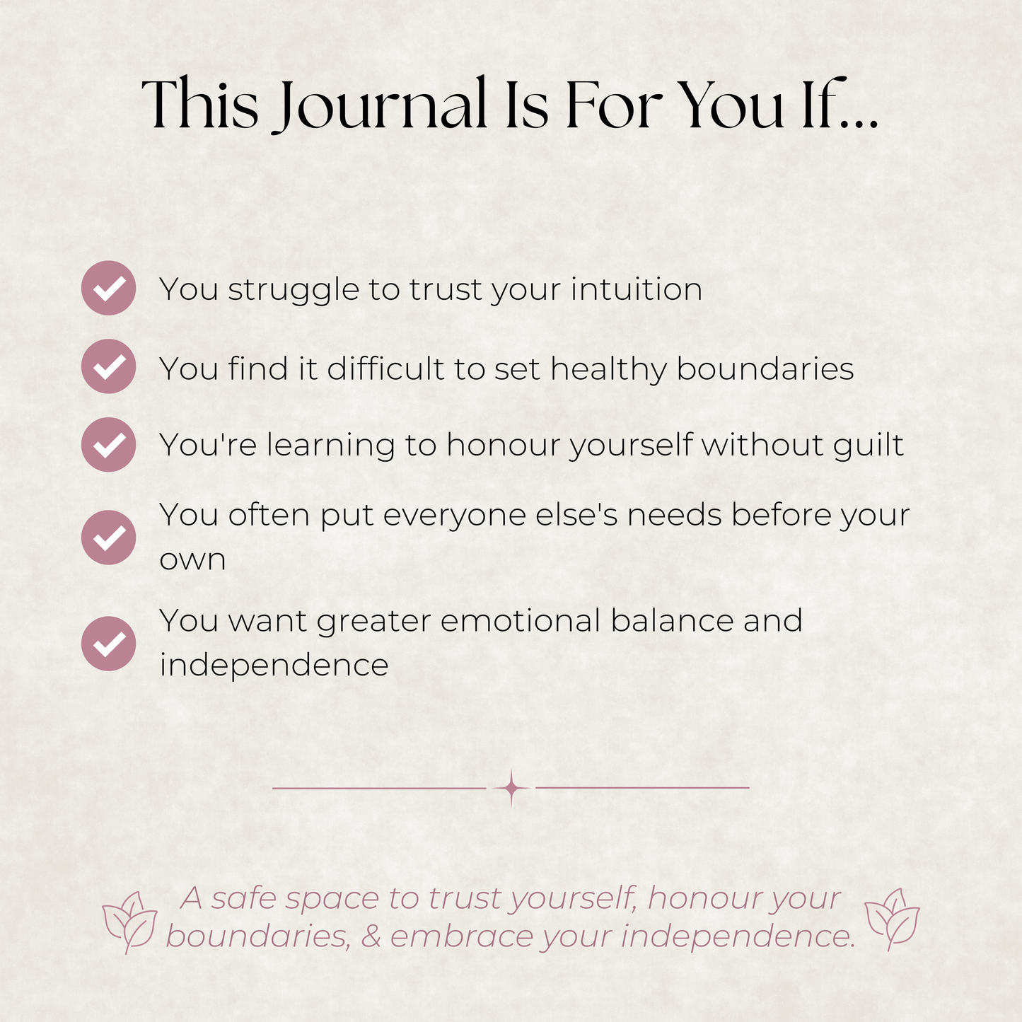 Cat Journal: A Guided Journey Toward Self-Trust, Healthy Boundaries & Inner Balance