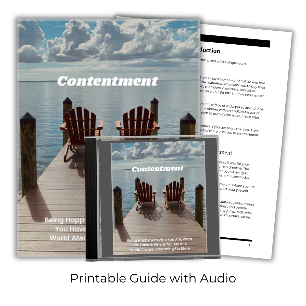 Contentment: Being Happy with Who You Are, What You Have and Where You Are In A World Always Screaming For More
