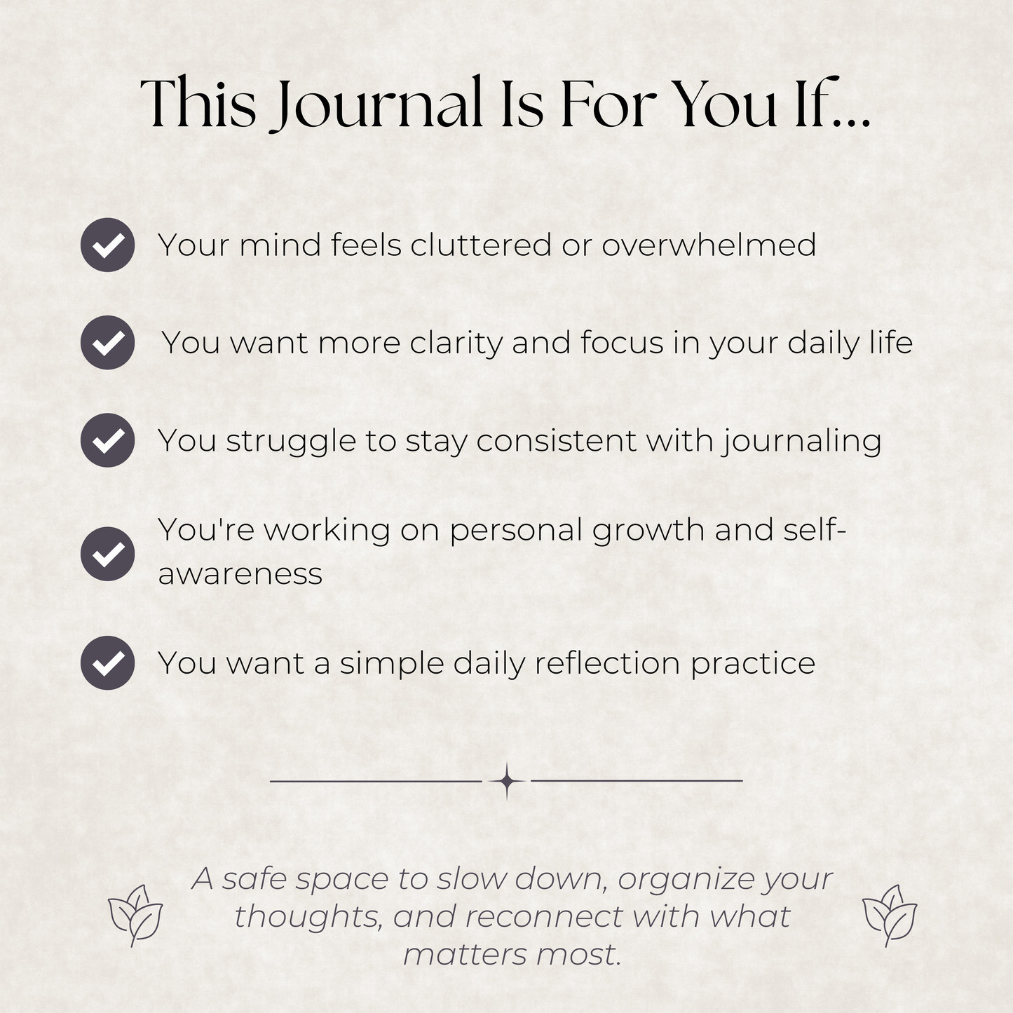 Daily Clarity Journal