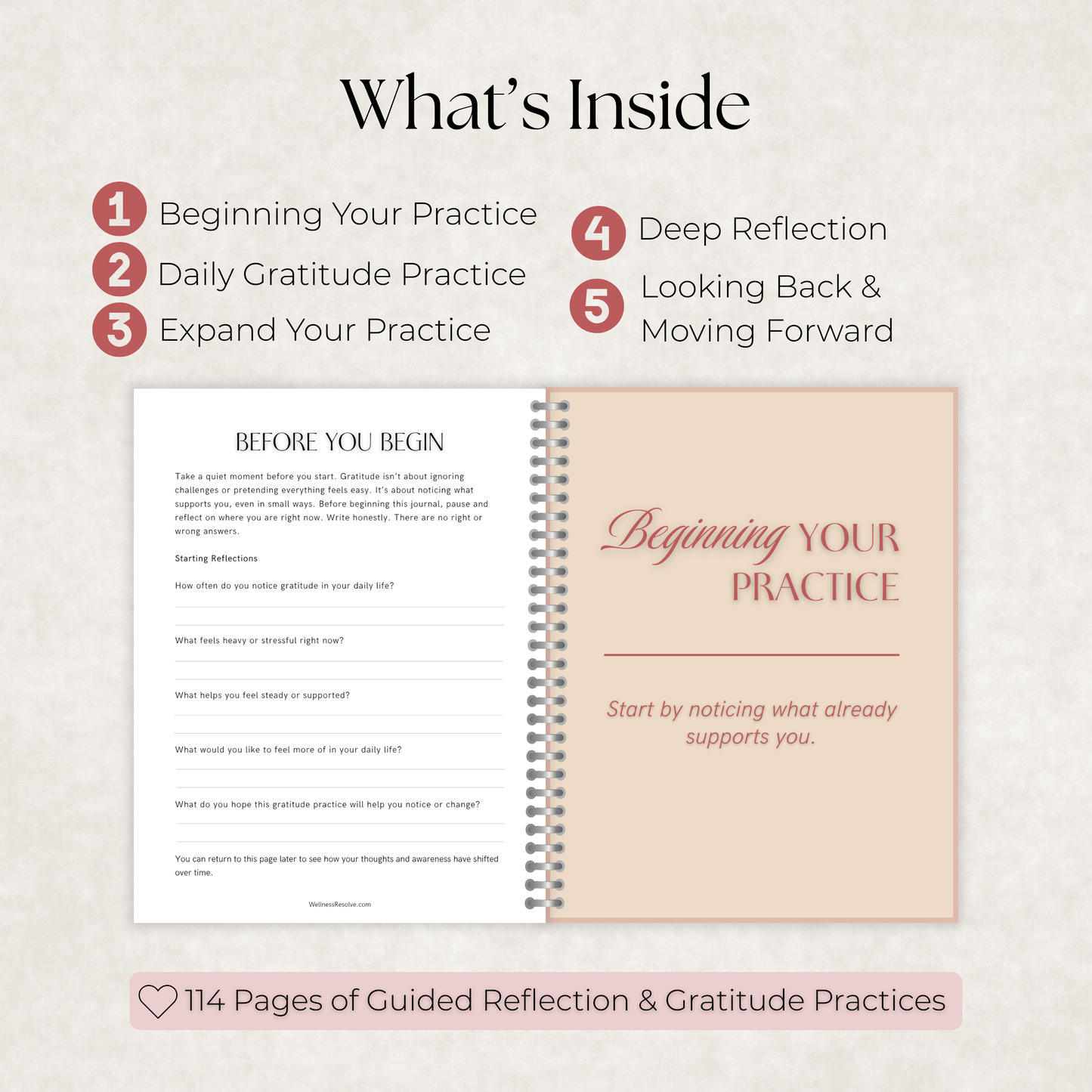 Daily Gratitude Journal