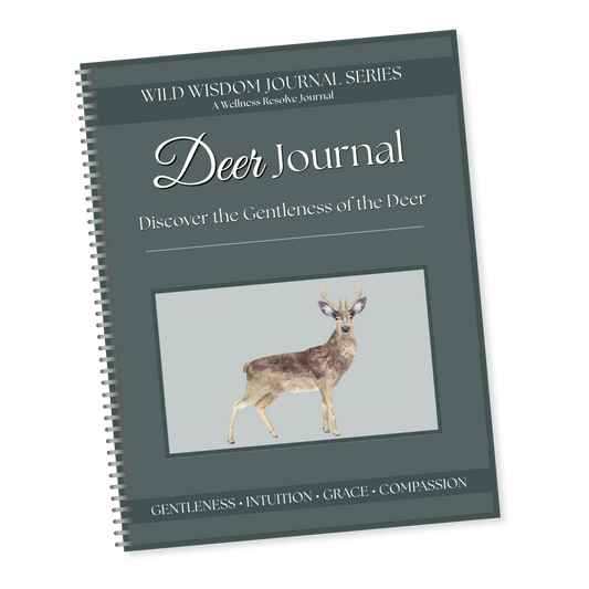 Deer Journal: A Guided Journey Toward Gentleness, Intuition & Inner Peace