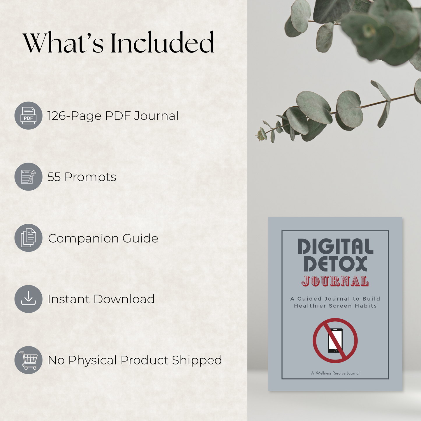 Digital Detox Journal