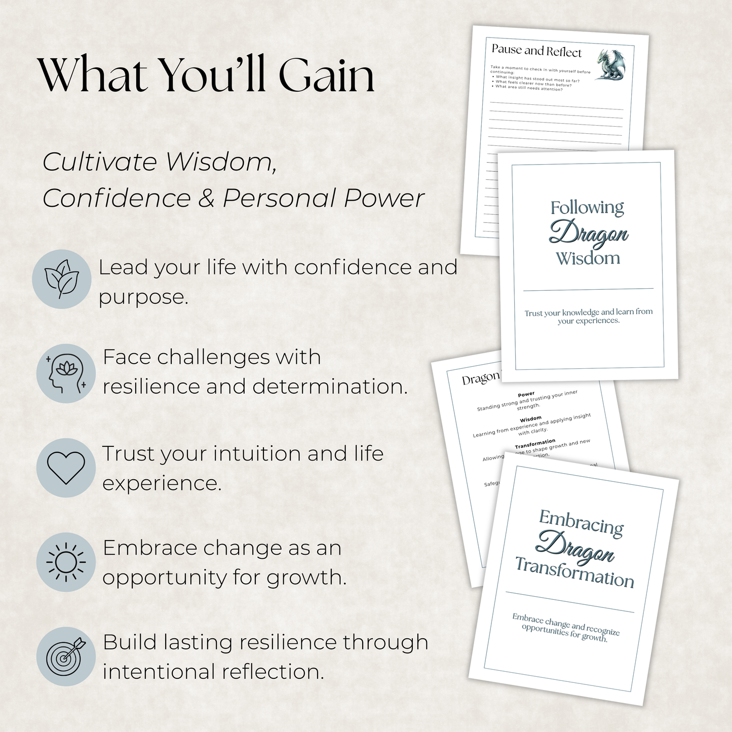 Dragon Journal: A Guided Journey Toward Courage, Personal Power & Transformation