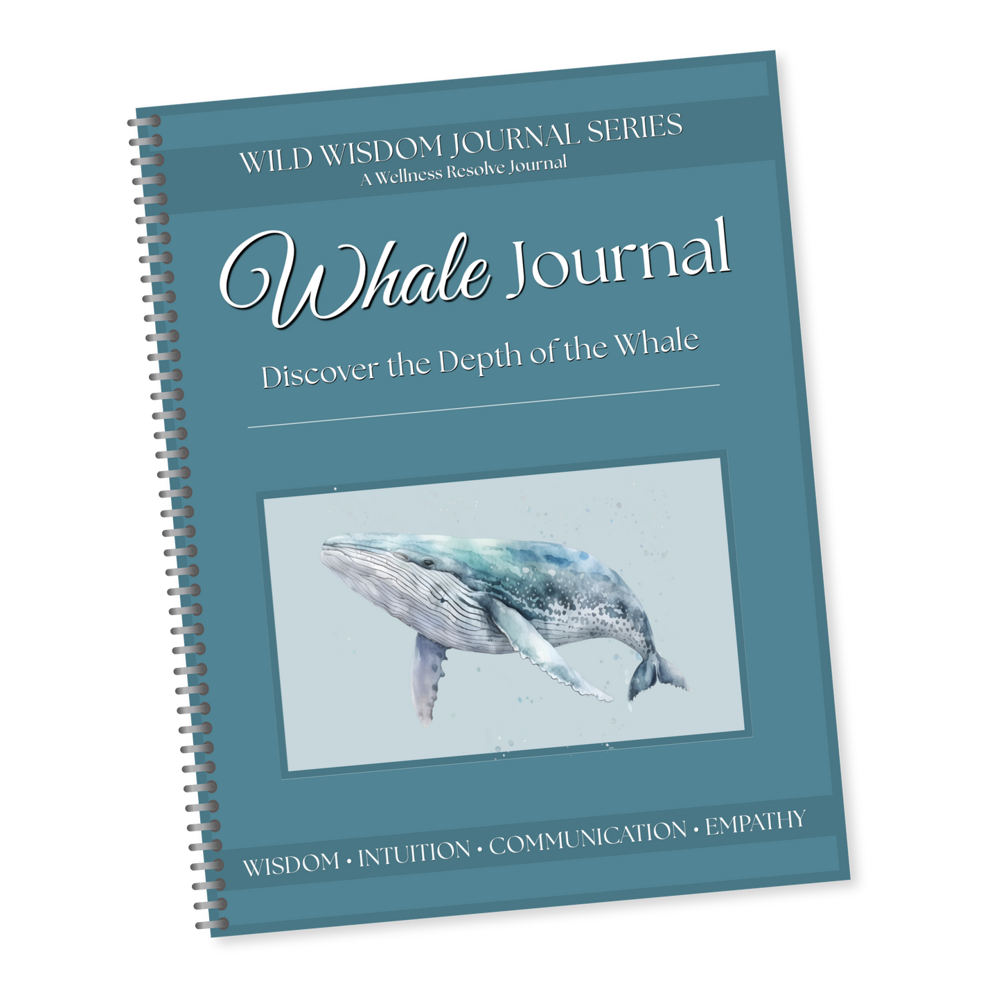 Whale Journal: A Guided Journey Toward Emotional Healing, Intuition & Inner Peace