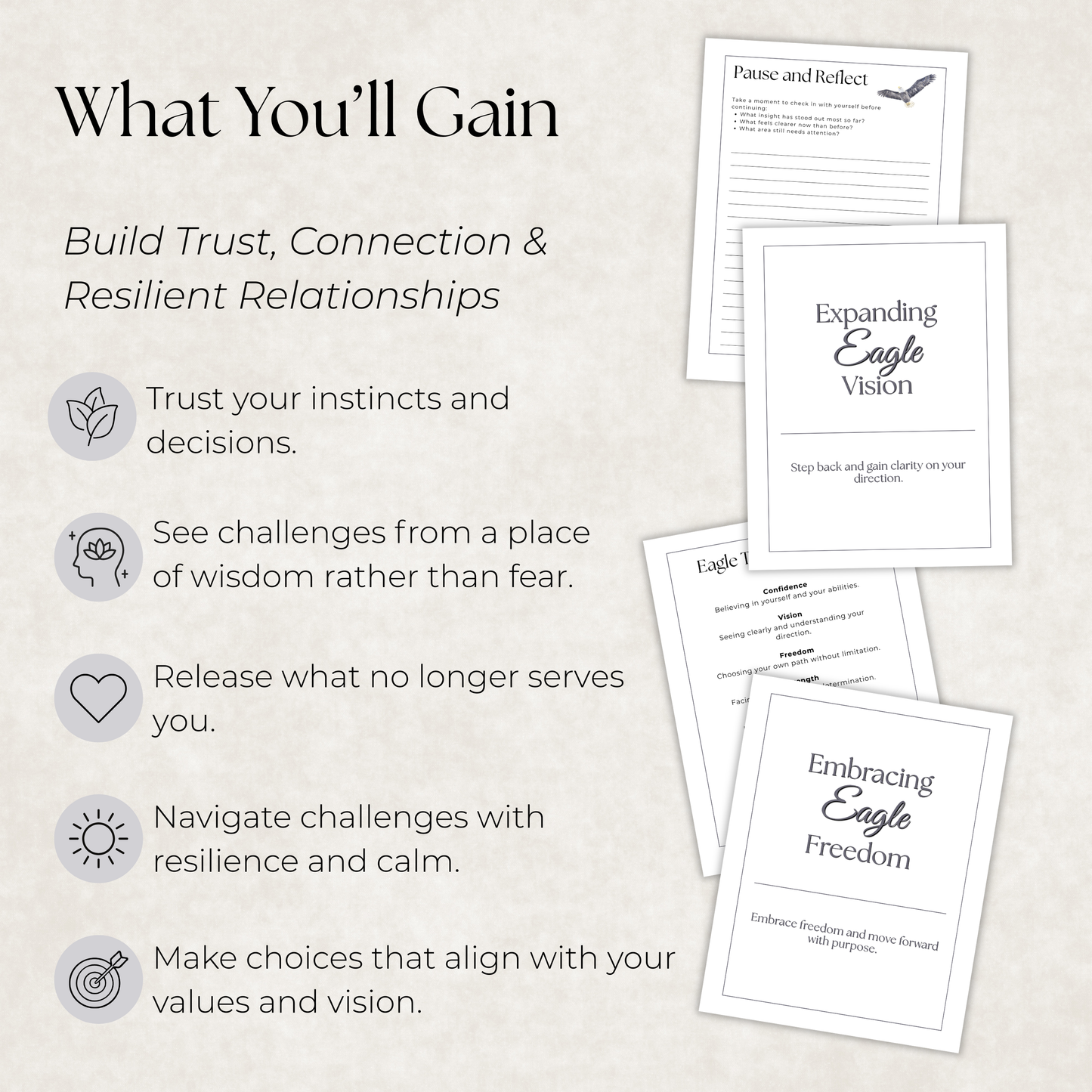 Eagle Journal: A Guided Journey Toward Clarity, Confidence & Inner Freedom
