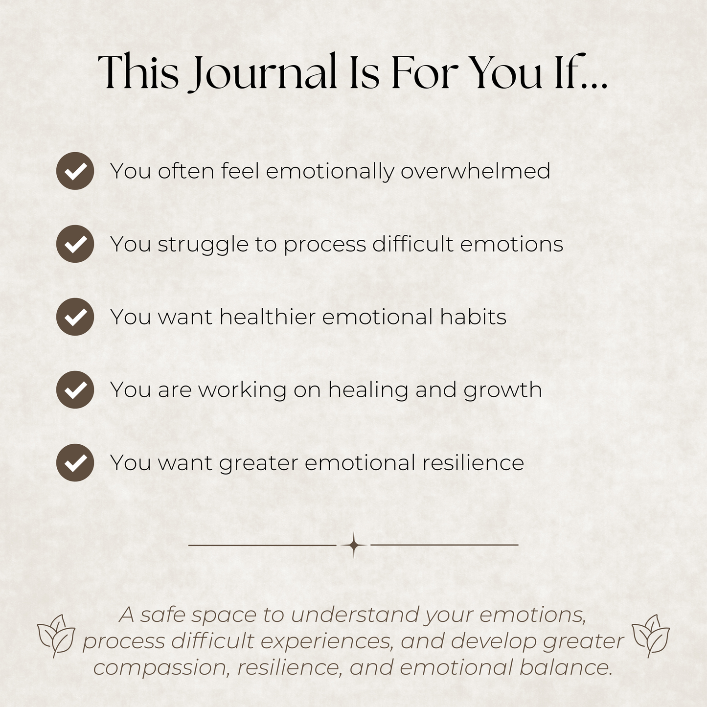 Emotional Wellbeing Journal