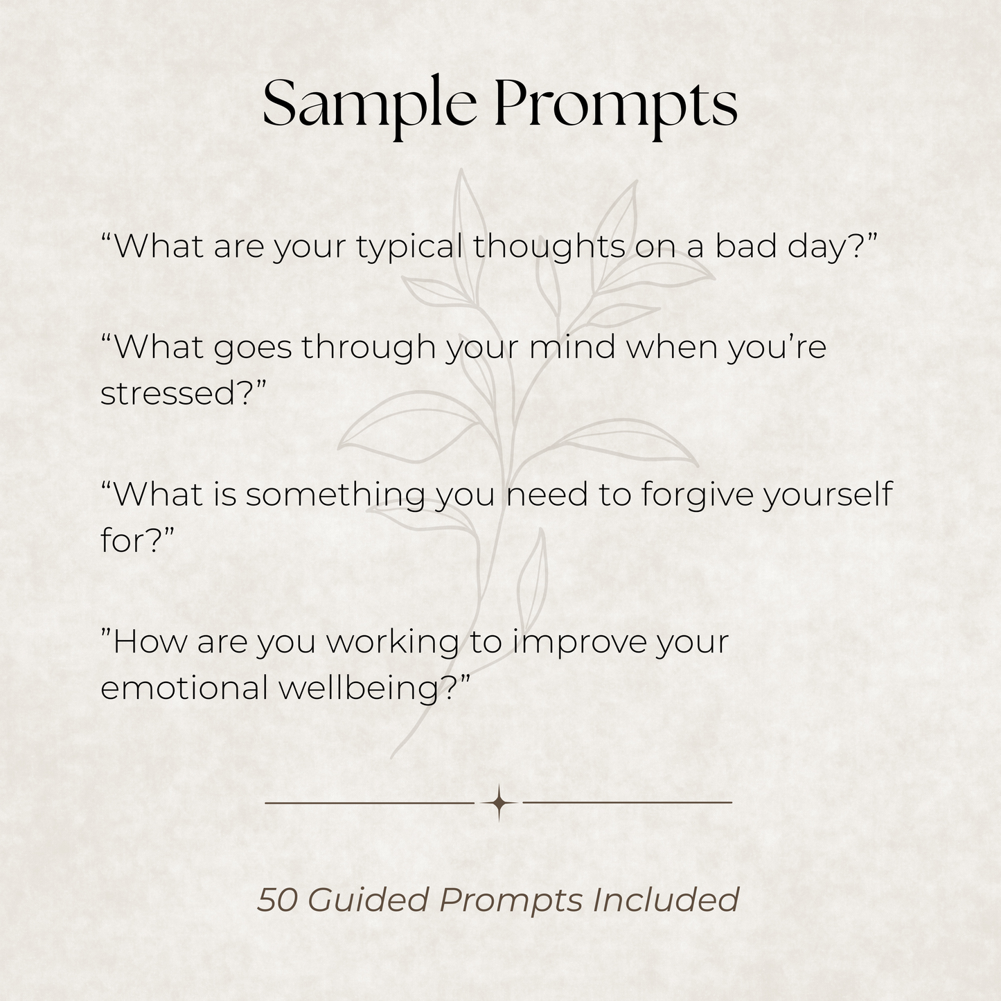 Emotional Wellbeing Journal