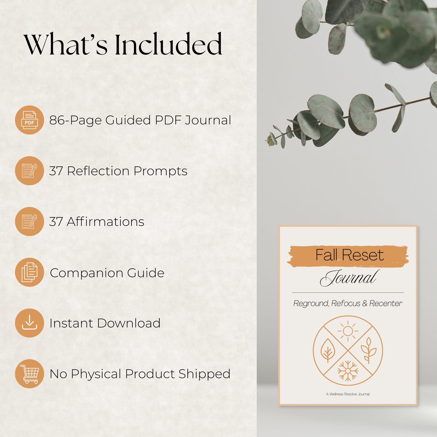 Fall Reset Journal