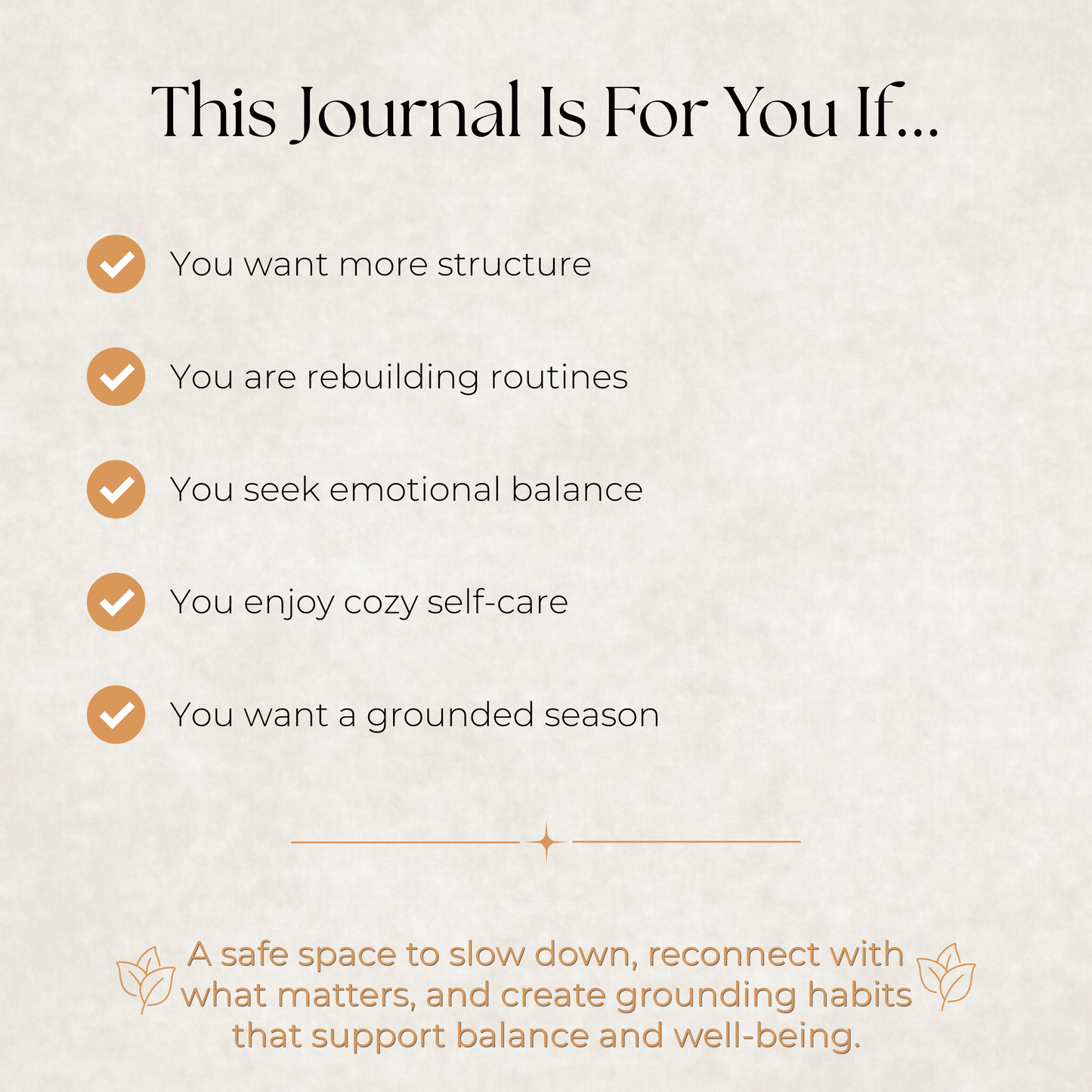 Fall Reset Journal