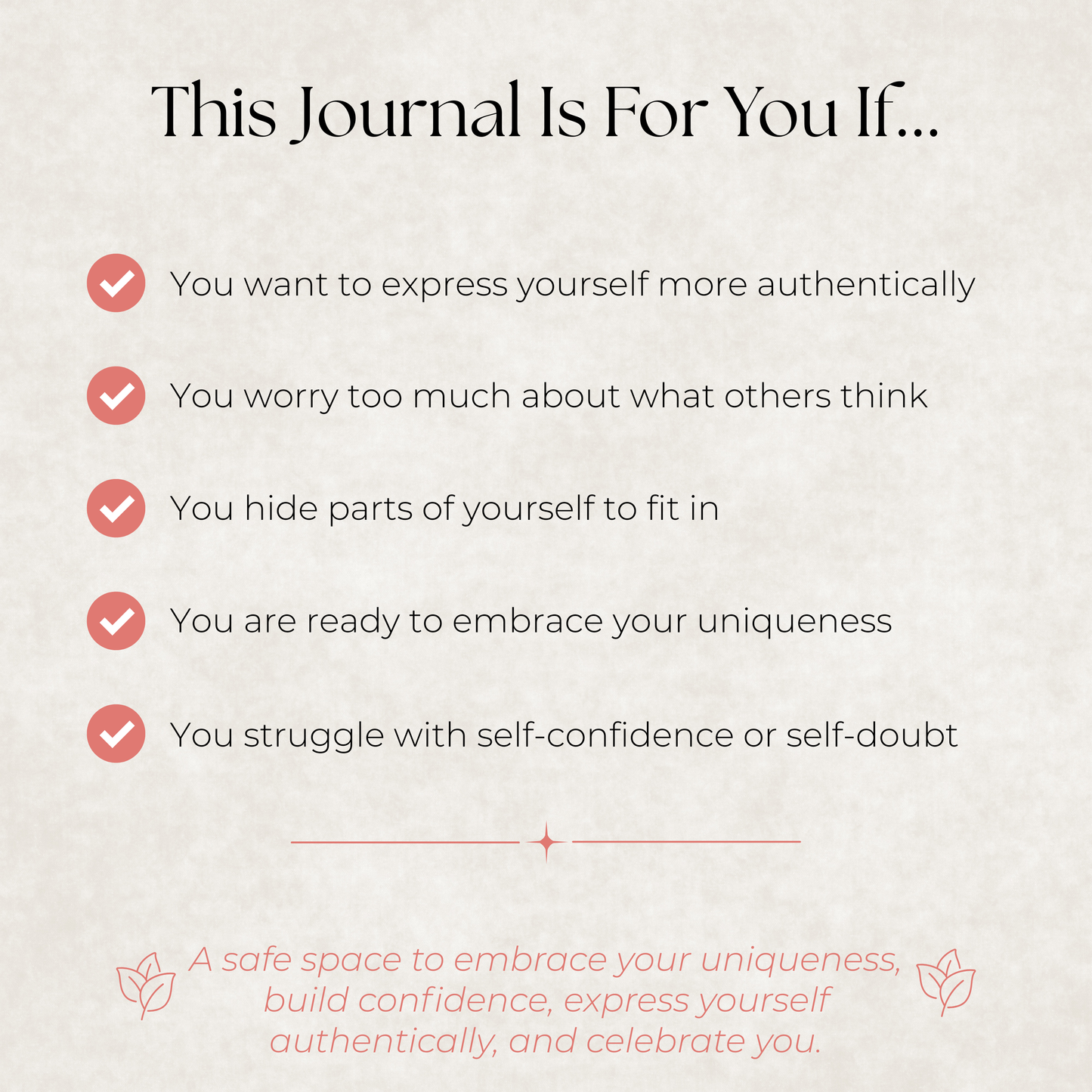 Flamingo Journal: A Guided Journey Toward Confidence, Authenticity & Self-Worth