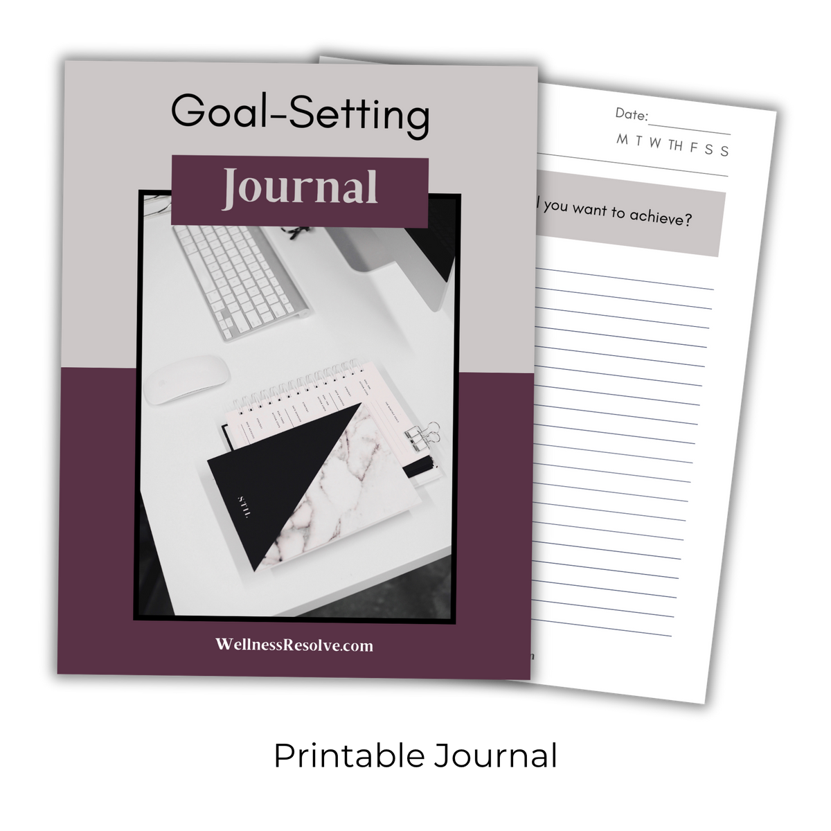 Goal Setting Printable Bundle