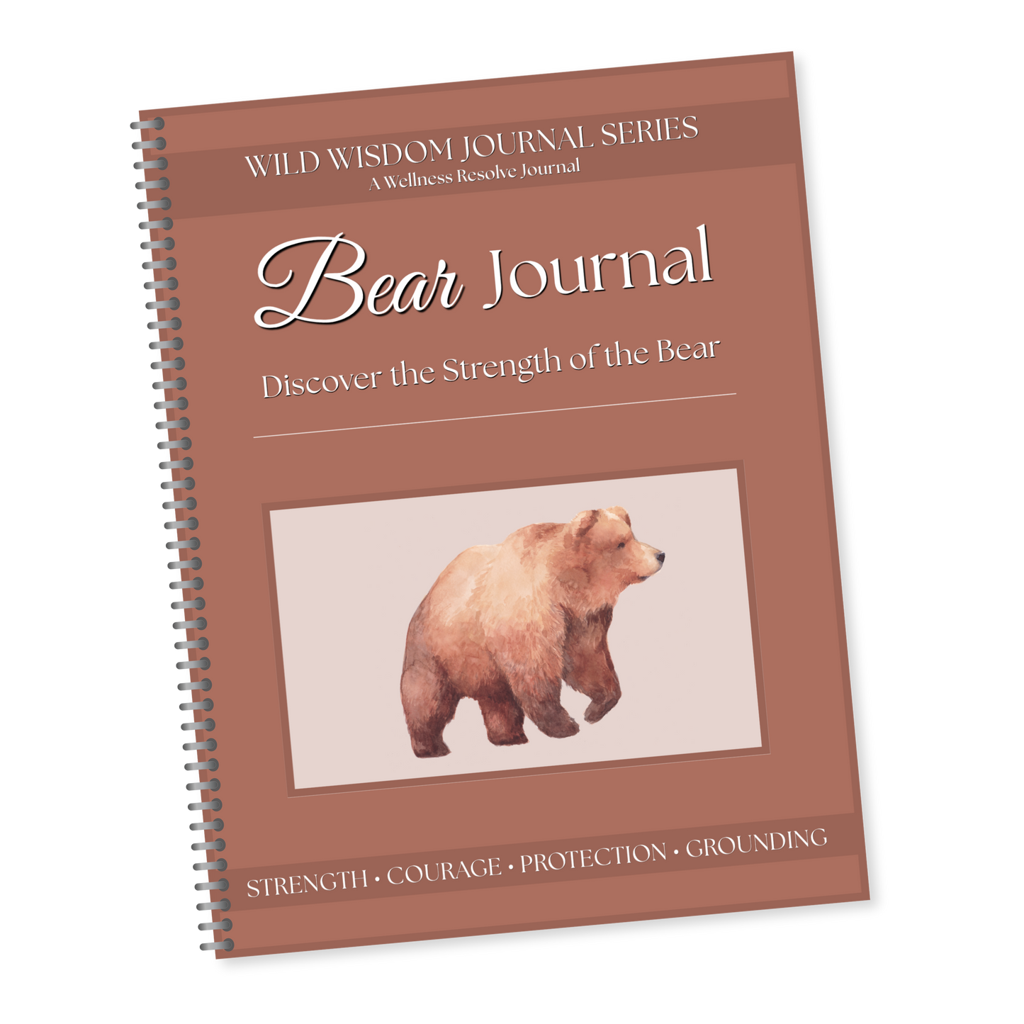 Bear Journal: A Guided Journey Toward Strength, Grounding & Emotional Resilience