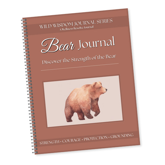 Bear Journal: A Guided Journey Toward Strength, Grounding & Emotional Resilience