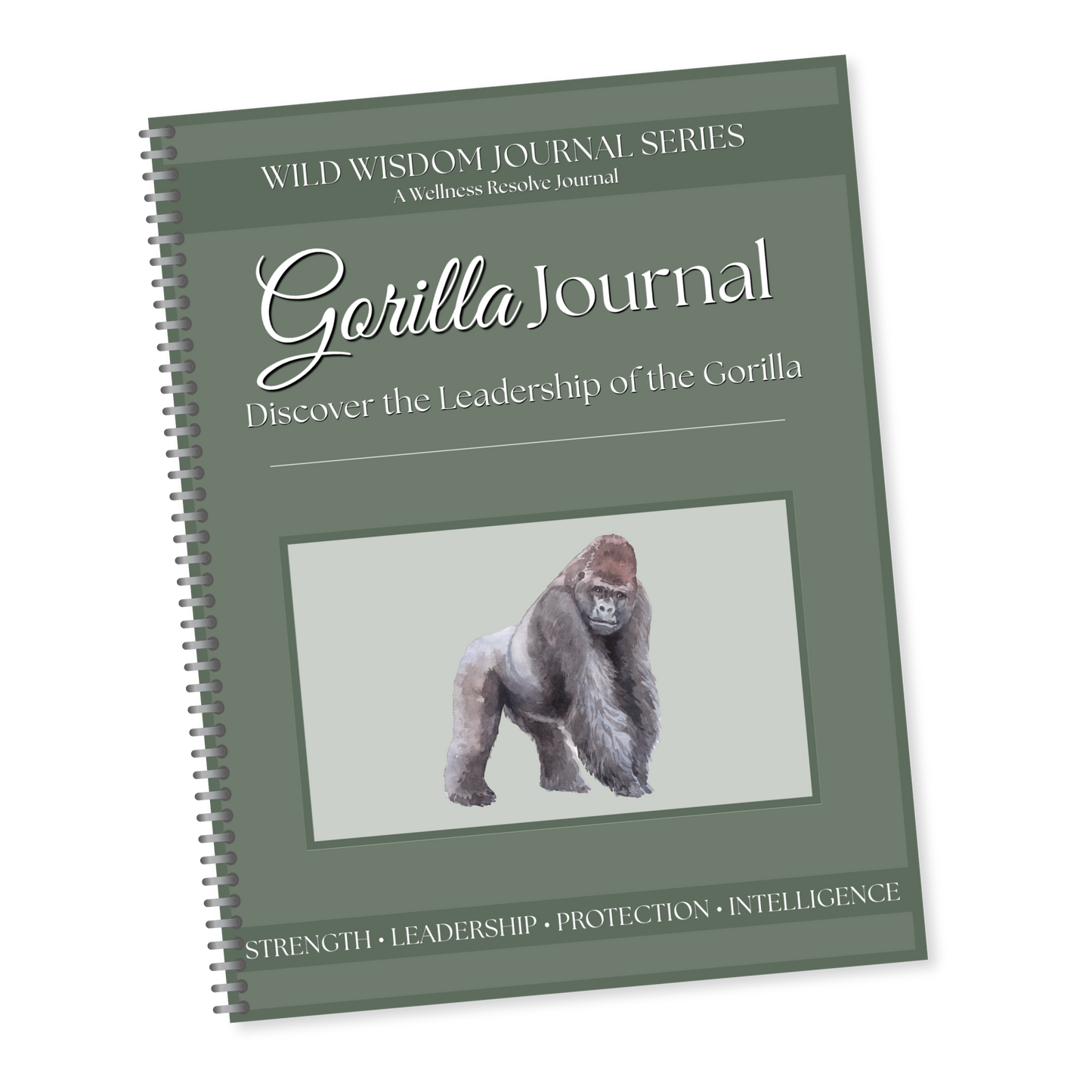 Gorilla Journal: A Guided Journey Toward Strength, Protection & Emotional Resilience