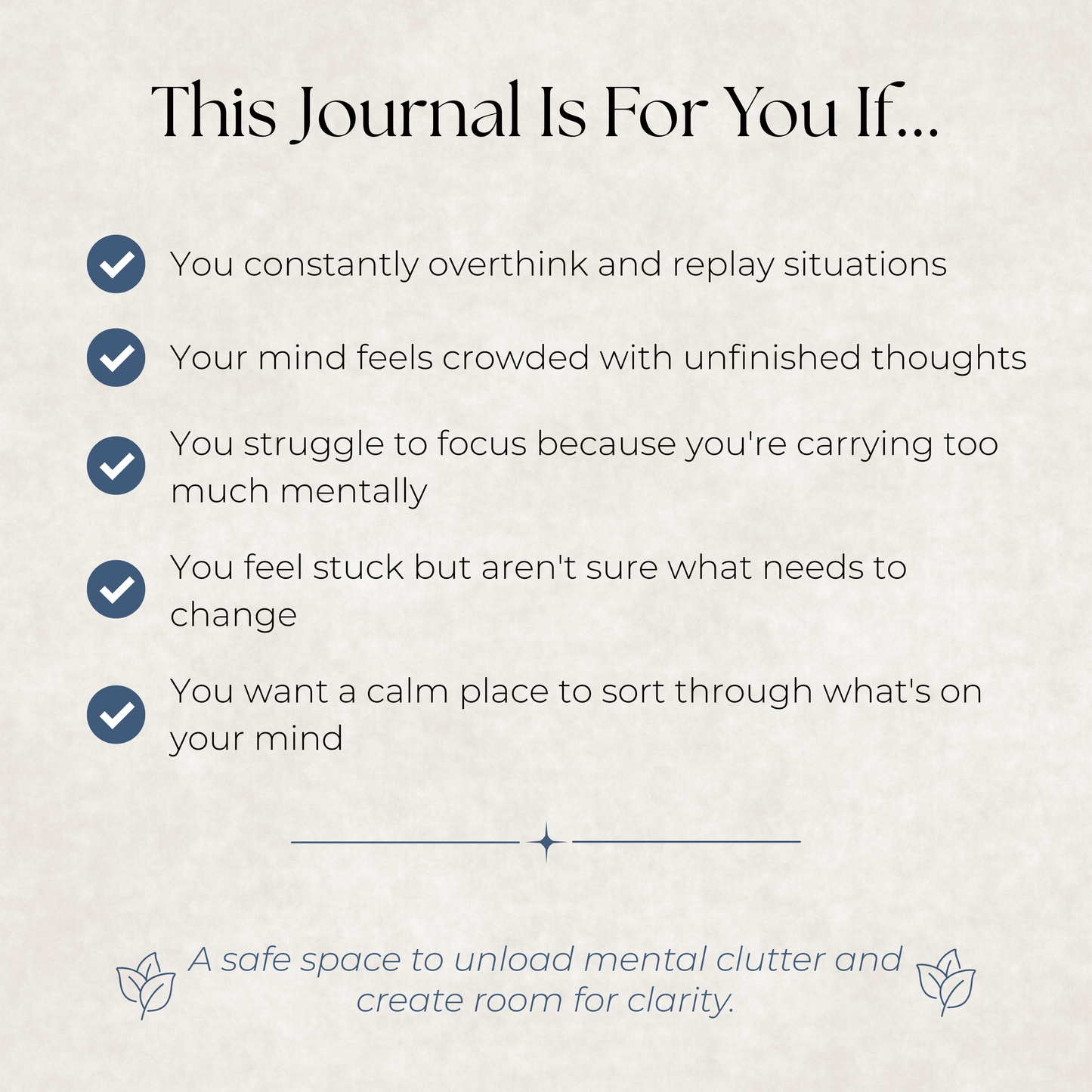 Guided Brain Dump & Reset Journal