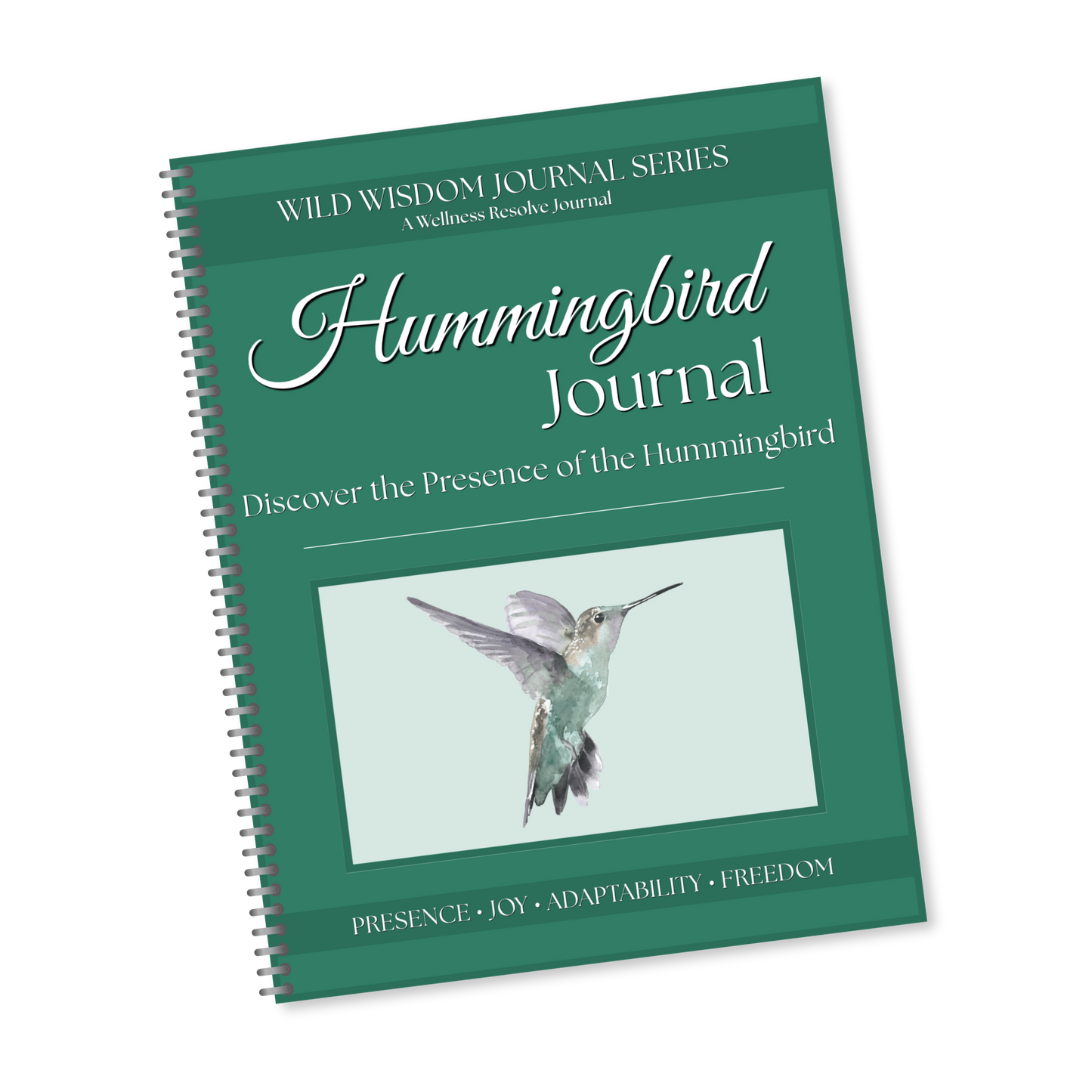 Hummingbird Journal: A Guided Journey Toward Gratitude, Presence & Joy