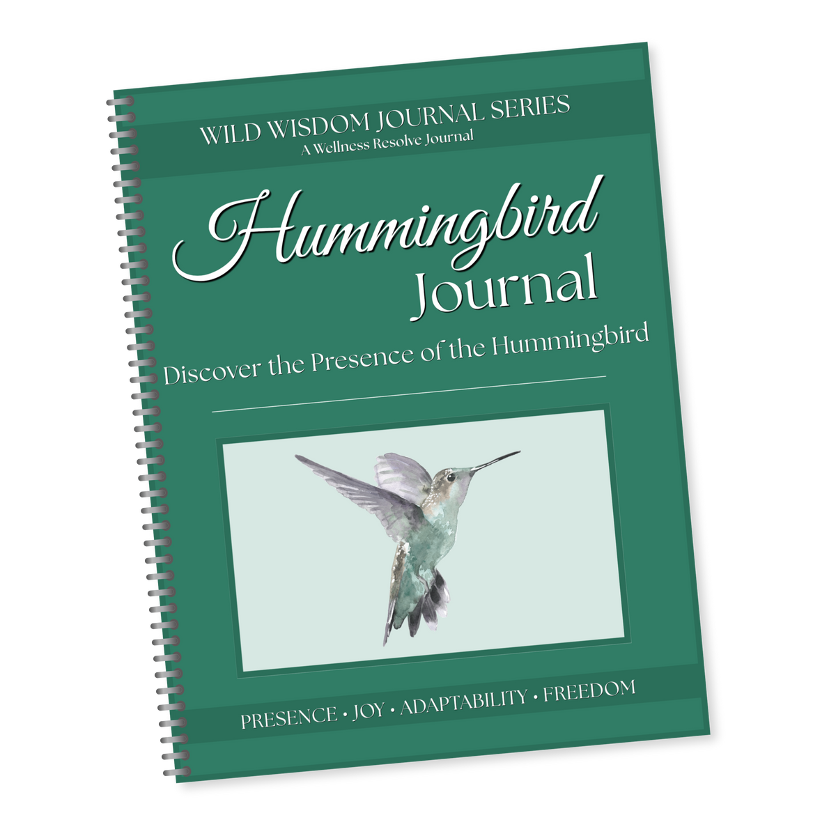 Hummingbird Journal: A Guided Journey Toward Gratitude, Presence & Joy
