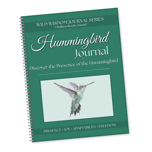 Hummingbird Journal: A Guided Journey Toward Gratitude, Presence & Joy