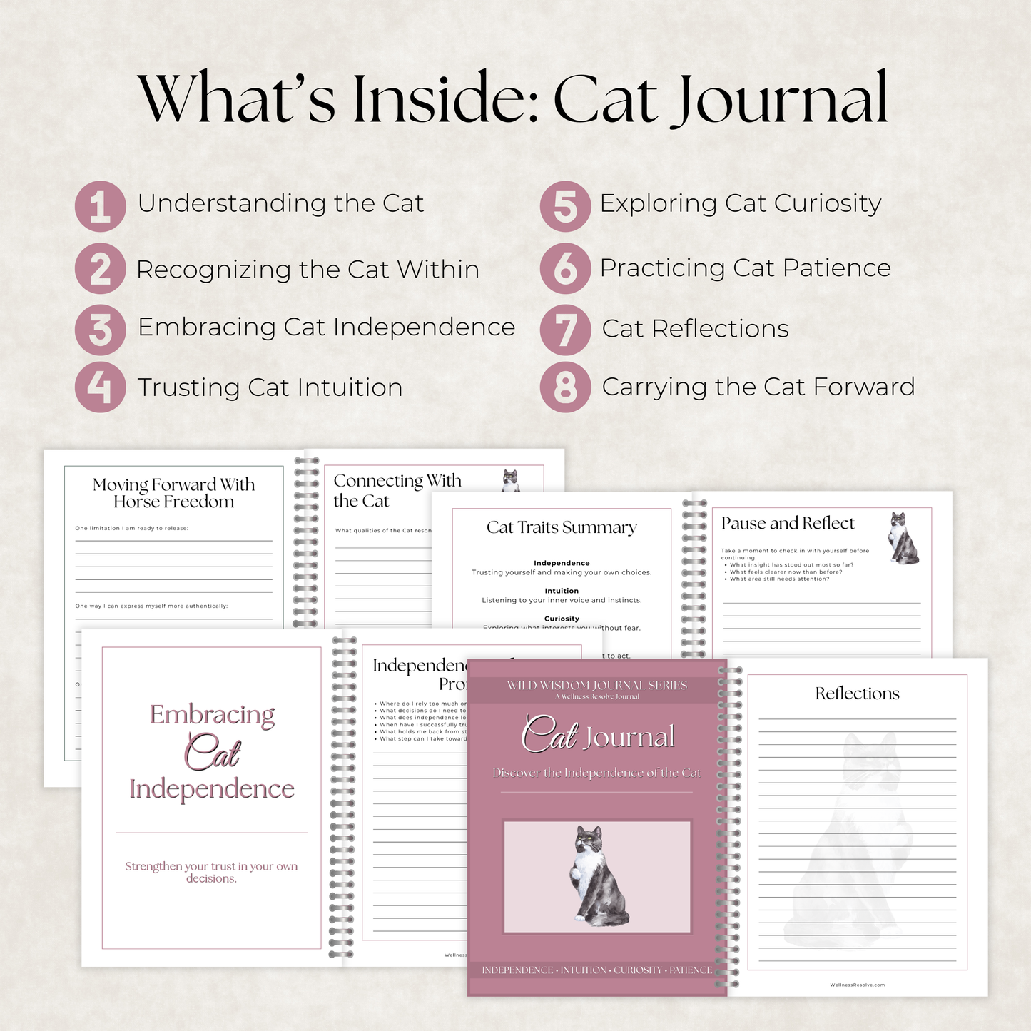 Insightful Heart Journal Collection: 7 Guided Journals for Wisdom, Intuition & Personal Growth