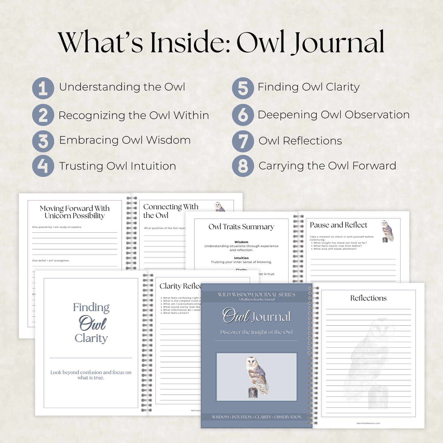 Insightful Heart Journal Collection: 7 Guided Journals for Wisdom, Intuition & Personal Growth