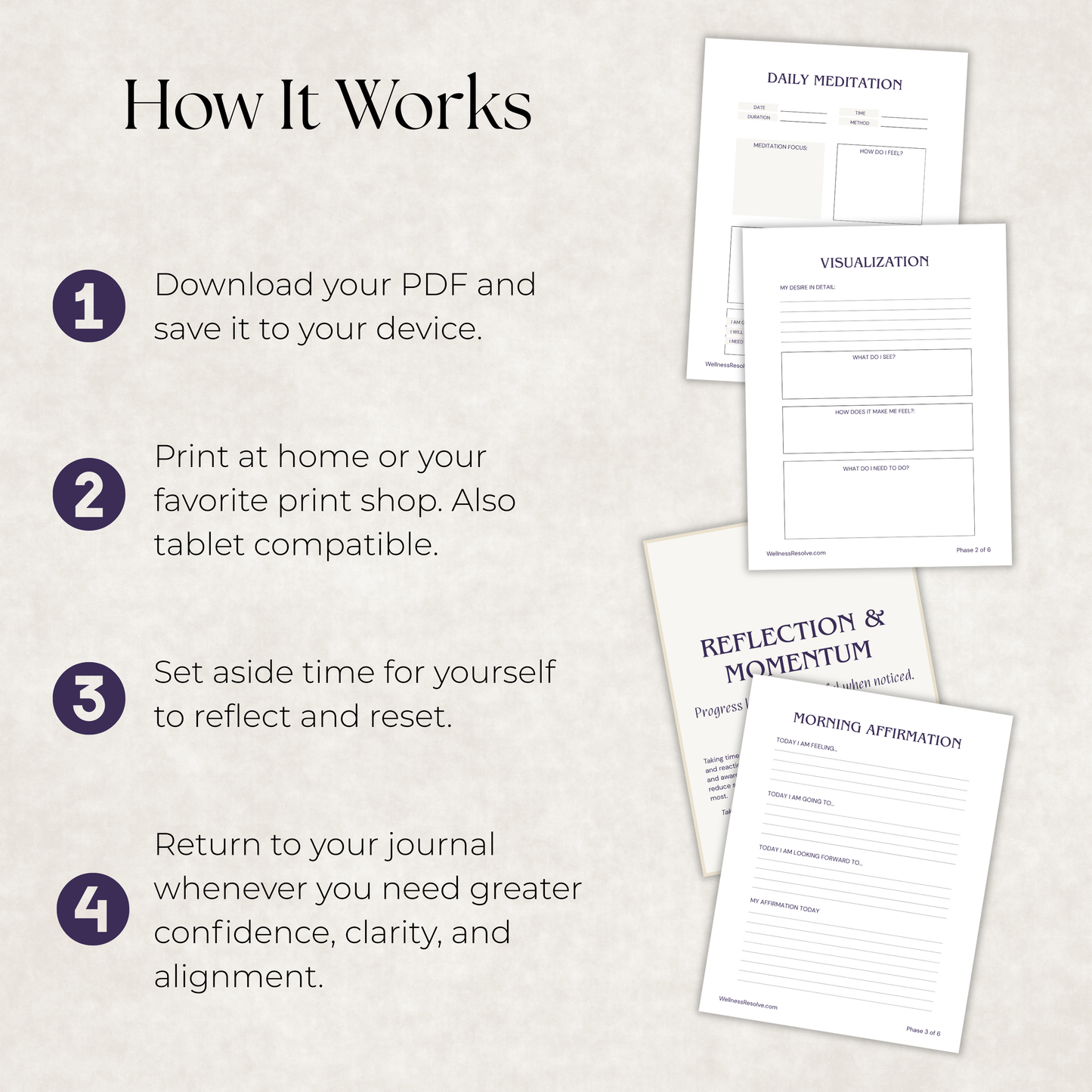 Intentional Manifestation Journal