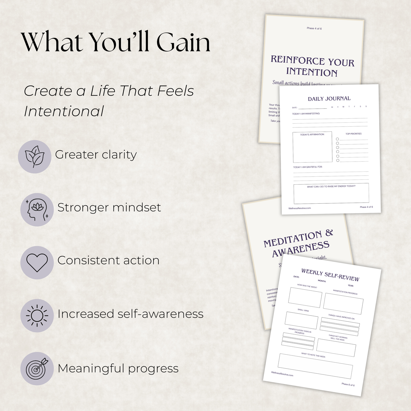 Intentional Manifestation Journal