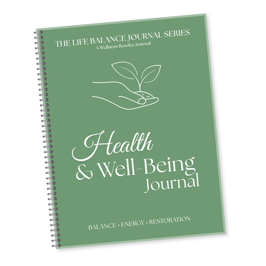 Life Balance Series: Health & Well-Being Journal