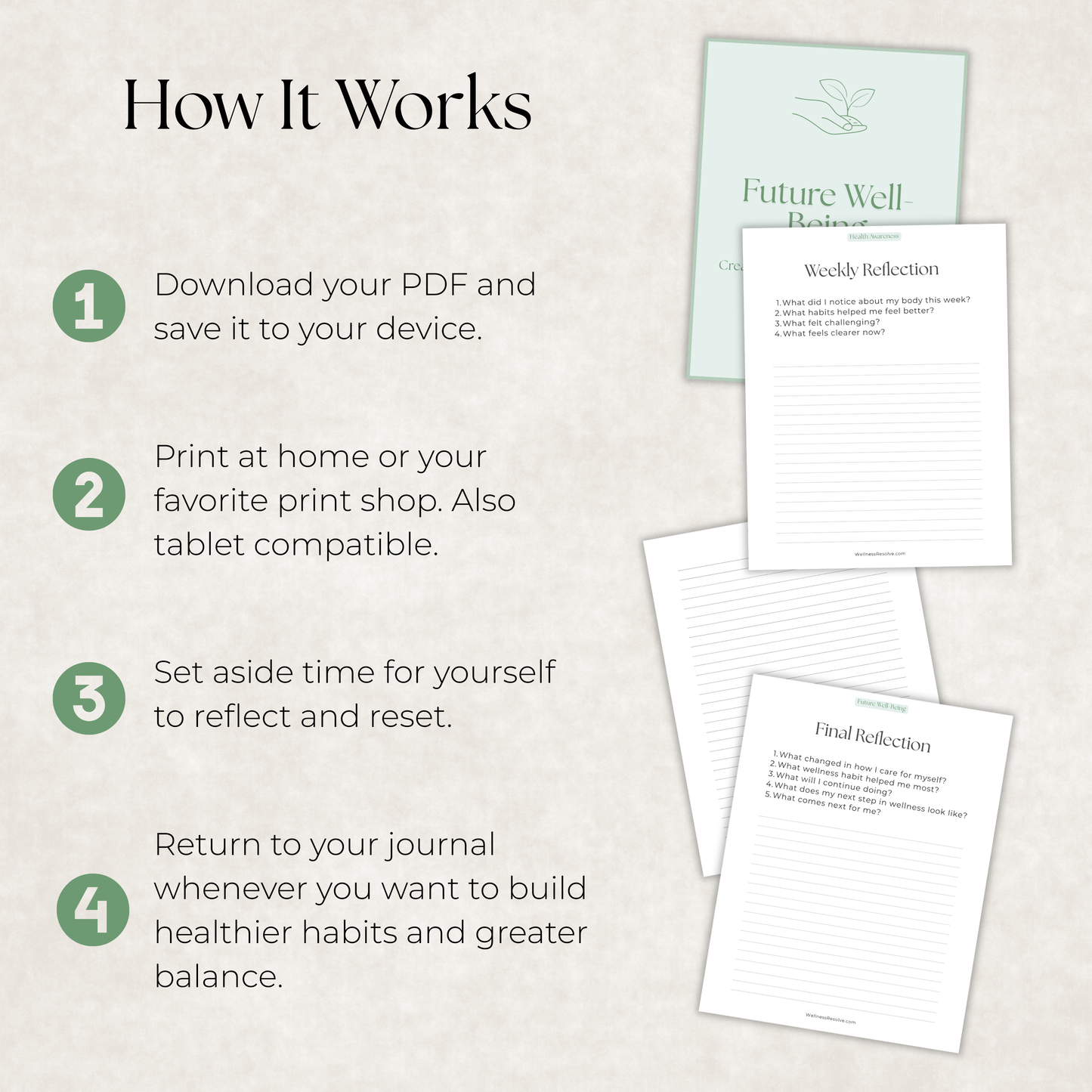 Life Balance Series: Health & Well-Being Journal