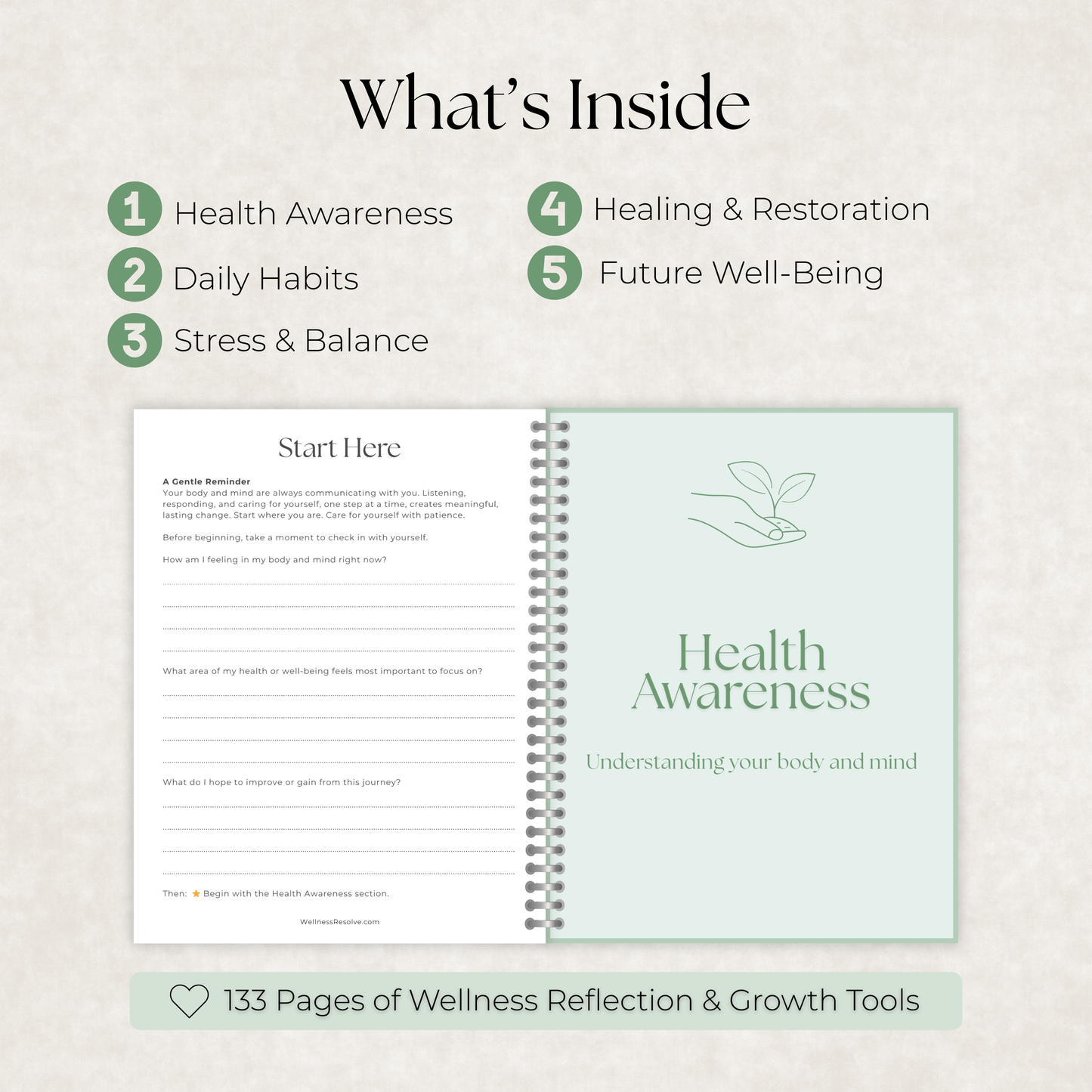 Life Balance Series: Health & Well-Being Journal