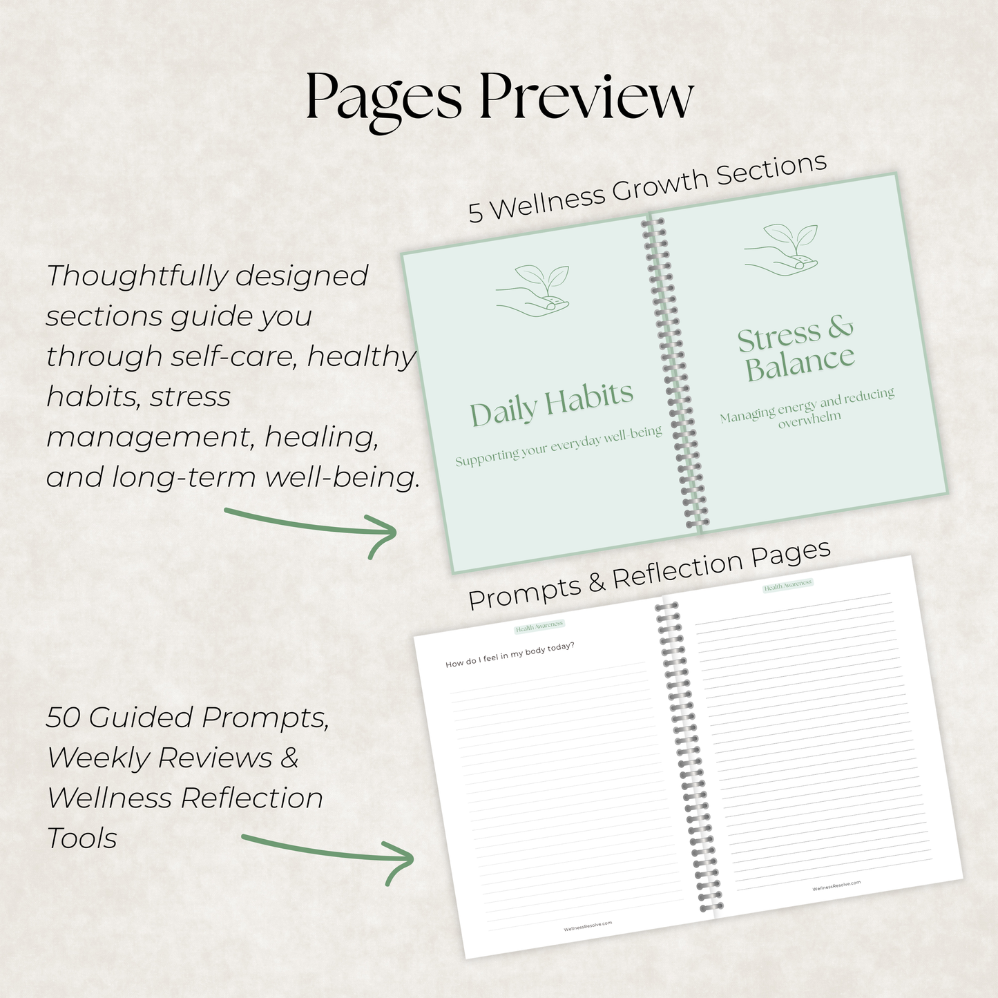 Life Balance Series: Health & Well-Being Journal