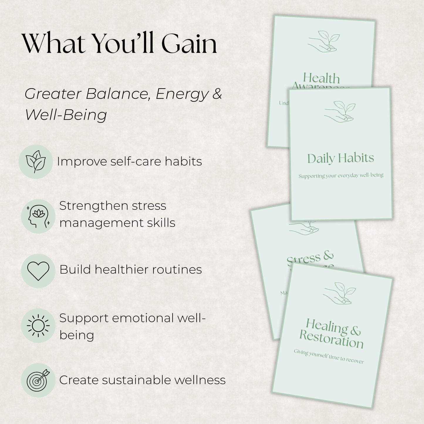 Life Balance Series: Health & Well-Being Journal