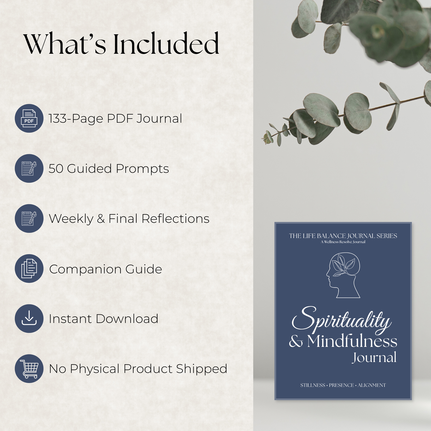 Life Balance Series: Spirituality & Mindfulness Journal