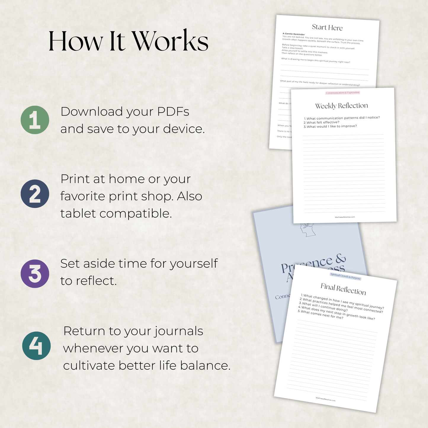 Life Balance Journals Series