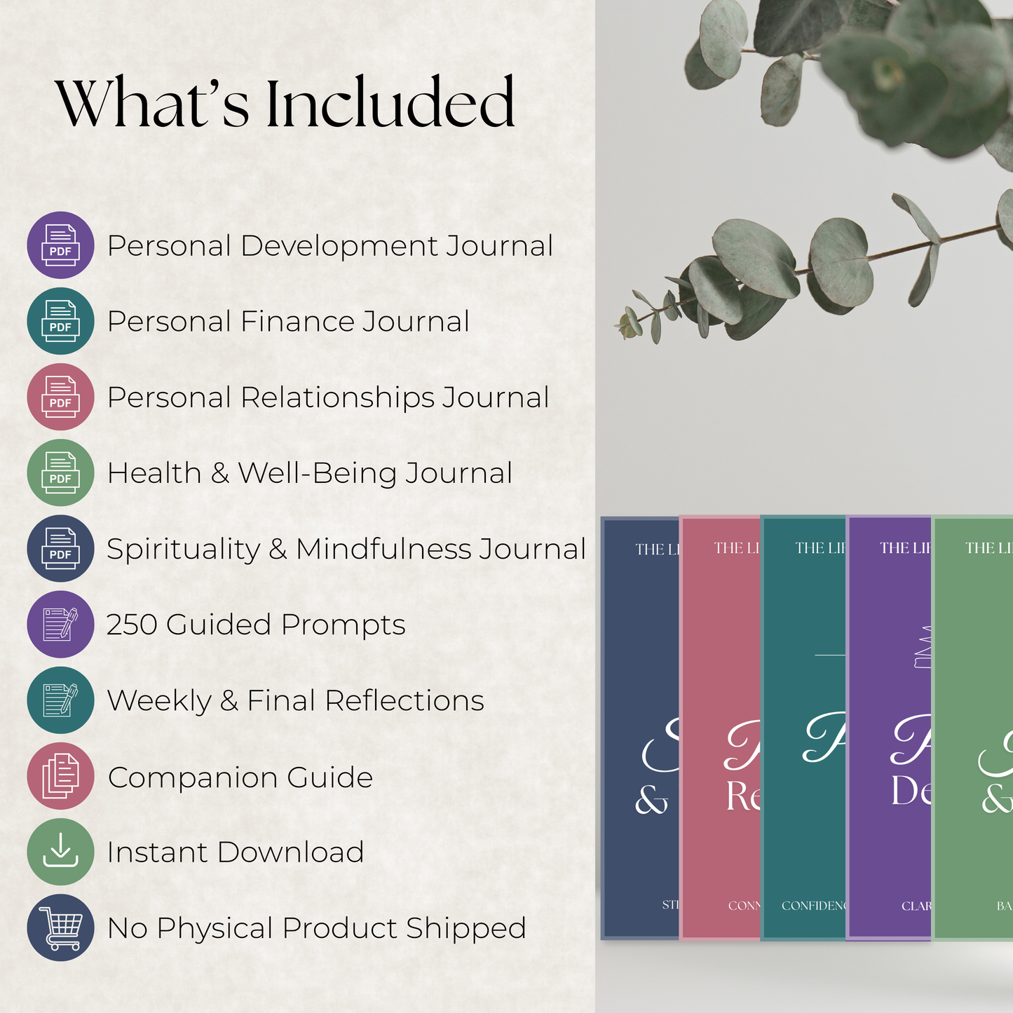 Life Balance Journals Series
