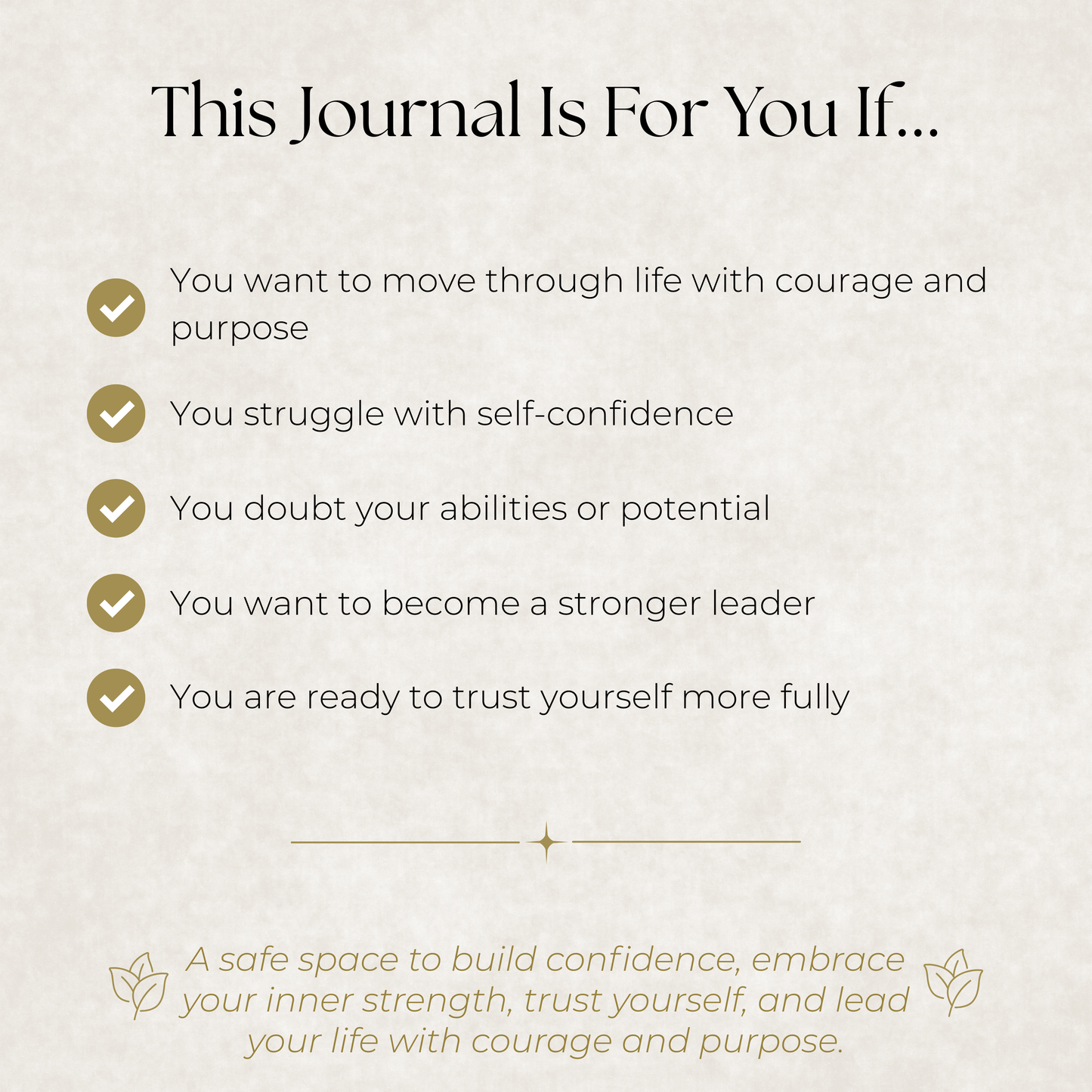 Lion Journal: A Guided Journey Toward Confidence, Courage & Inner Strength