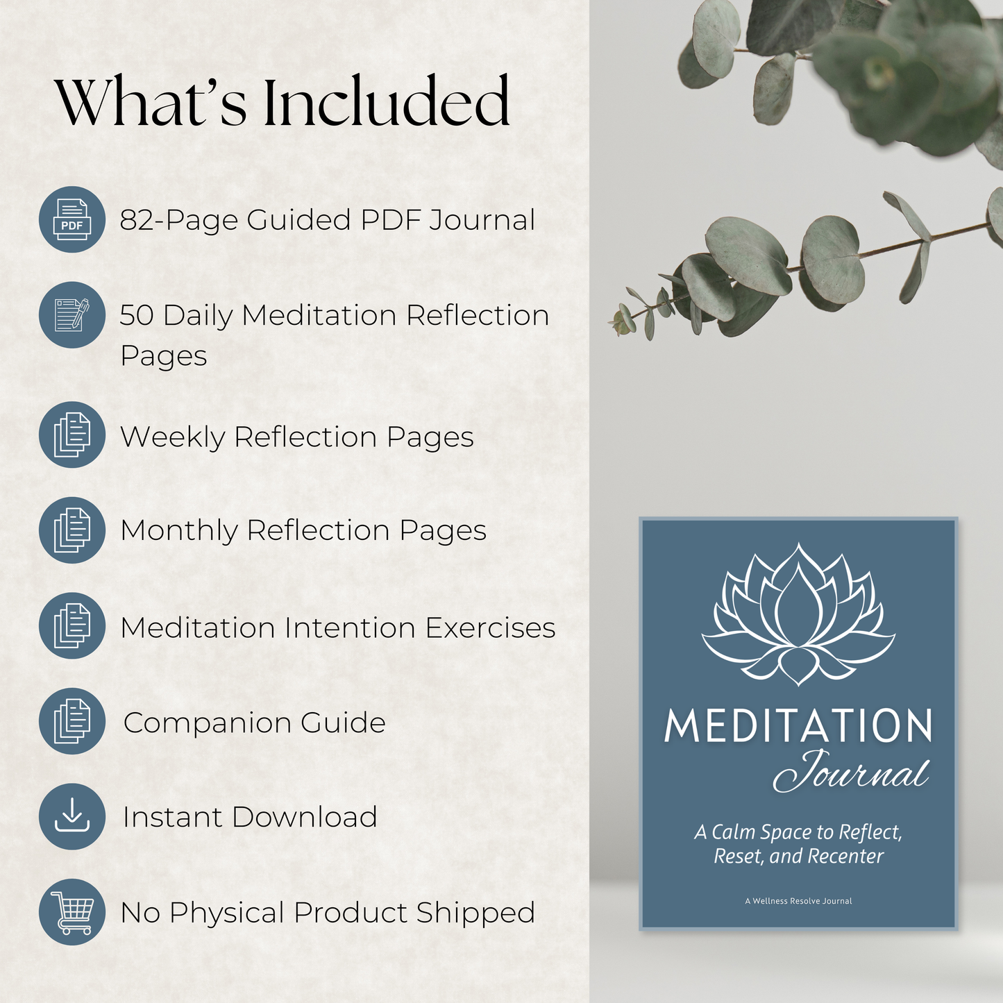 Meditation Journal