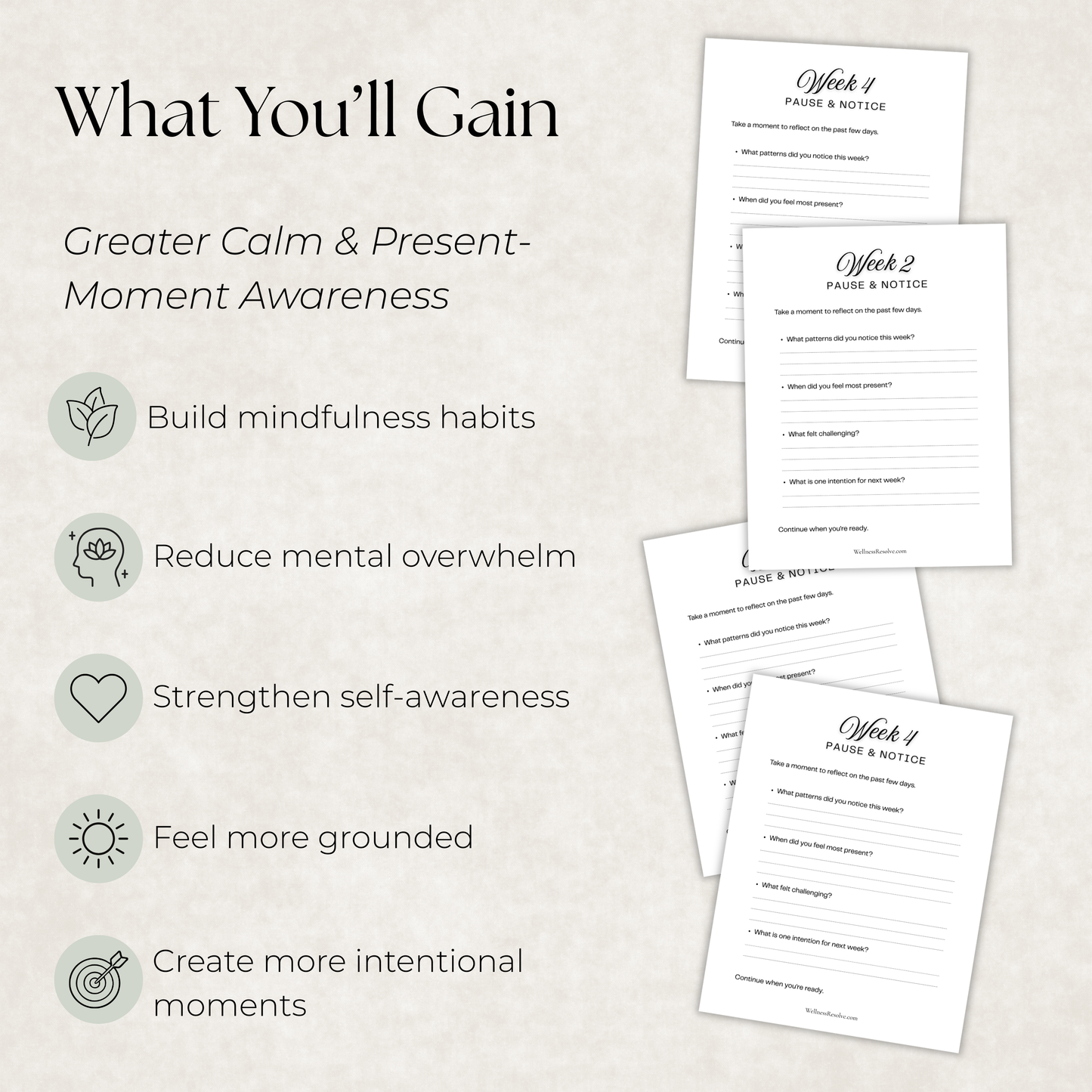 Mindful Moments Journal